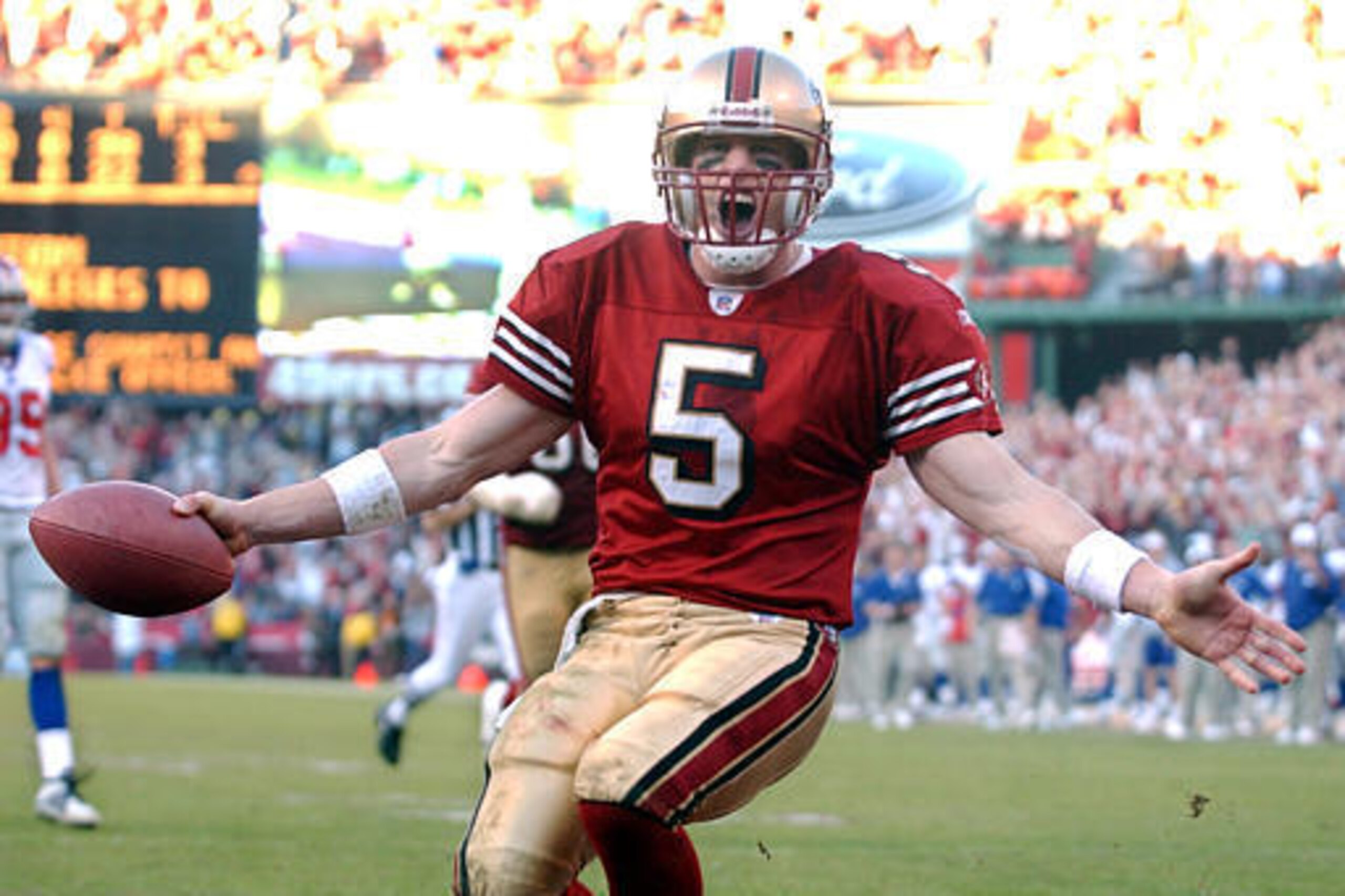 Kaepernick was the first solid quarterback San Francisco had since Jeff Garcia.