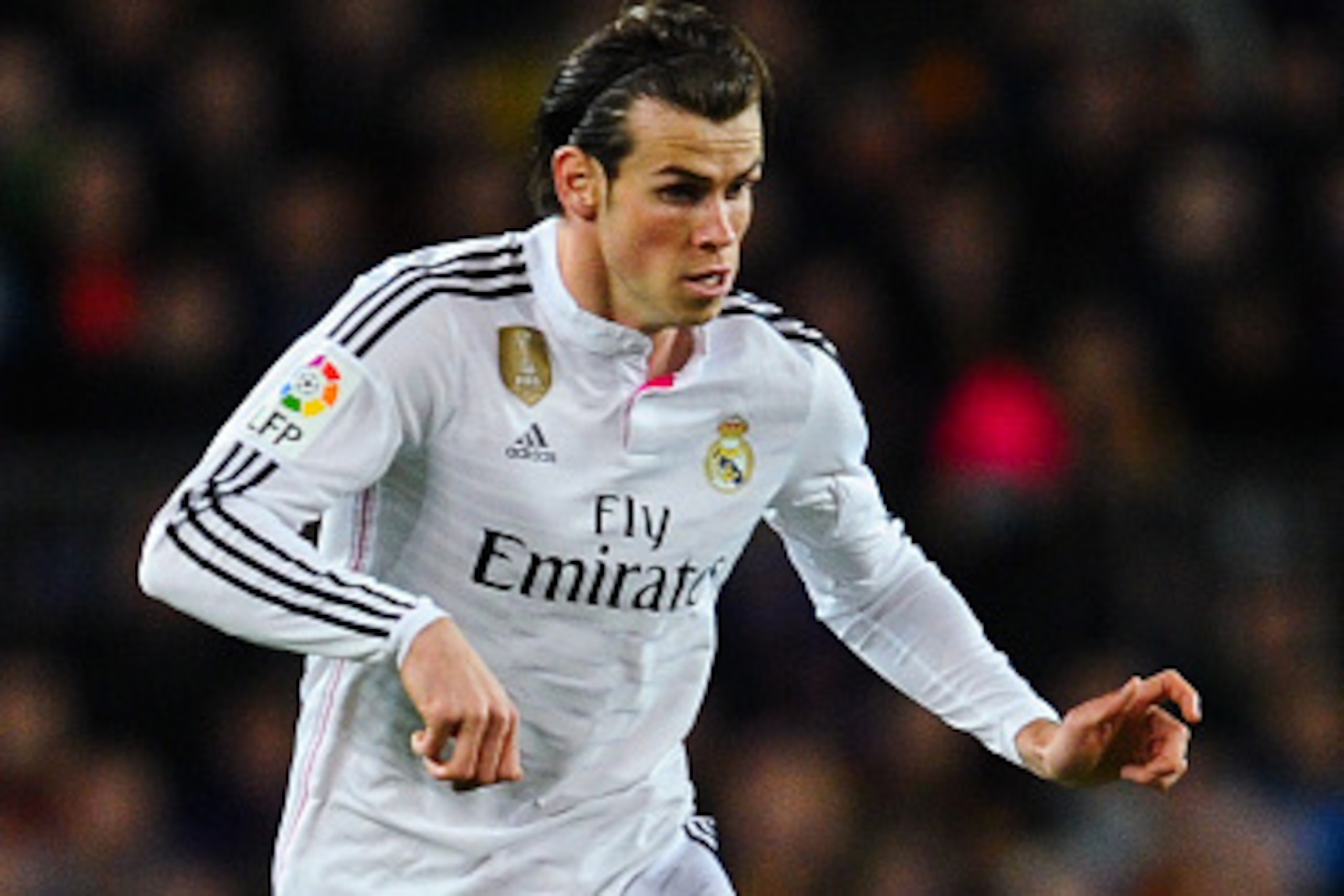 BARCELONA, SPAIN - MARCH 22:  Gareth Bale of Real Madrid CF runs with the ball during the La Liga match Between FC Barcelona and Real Madrid CF at Camp Nou on March 22, 2015 in Barcelona, Spain.  (Photo by David Ramos/Getty Images)