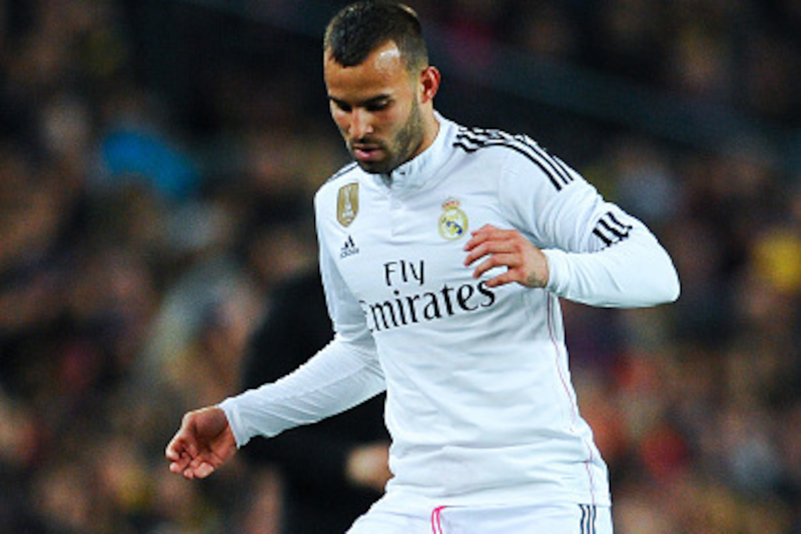 BARCELONA, SPAIN - MARCH 22:  Jese Rodriguez of Real Madrid CF runs with the ball during the La Liga match Between FC Barcelona and Real Madrid CF at Camp Nou on March 22, 2015 in Barcelona, Spain.  (Photo by David Ramos/Getty Images)