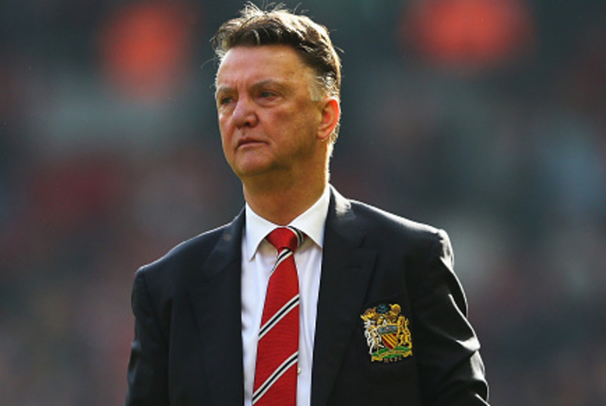 LIVERPOOL, ENGLAND - MARCH 22: Louis van Gaal, manager of Manchester United looks on after the Barclays Premier League match between Liverpool and Manchester United at Anfield on March 22, 2015 in Liverpool, England. (Photo by Alex Livesey/Getty Images) LIVERPOOL, ENGLAND - MARCH 22: Louis van Gaal, manager of Manchester United looks on after the Barclays Premier League match between Liverpool and Manchester United at Anfield on March 22, 2015 in Liverpool, England. (Photo by Alex Livesey/Getty Images)