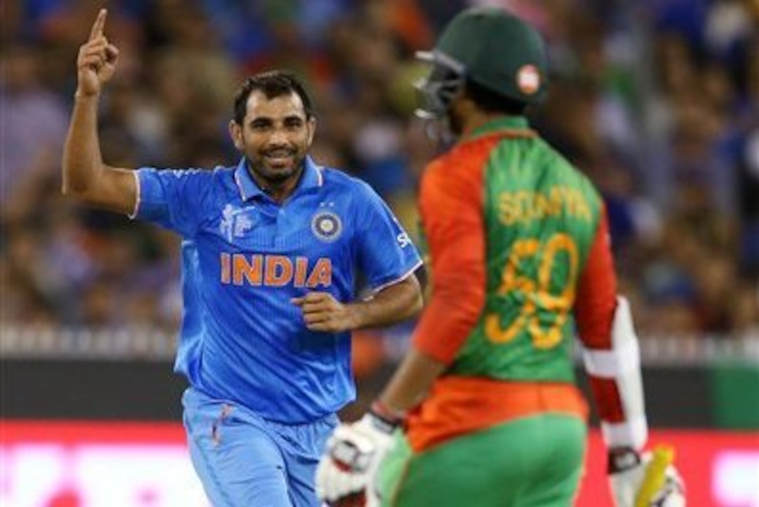 Mohammed Shami has been outstanding for India.