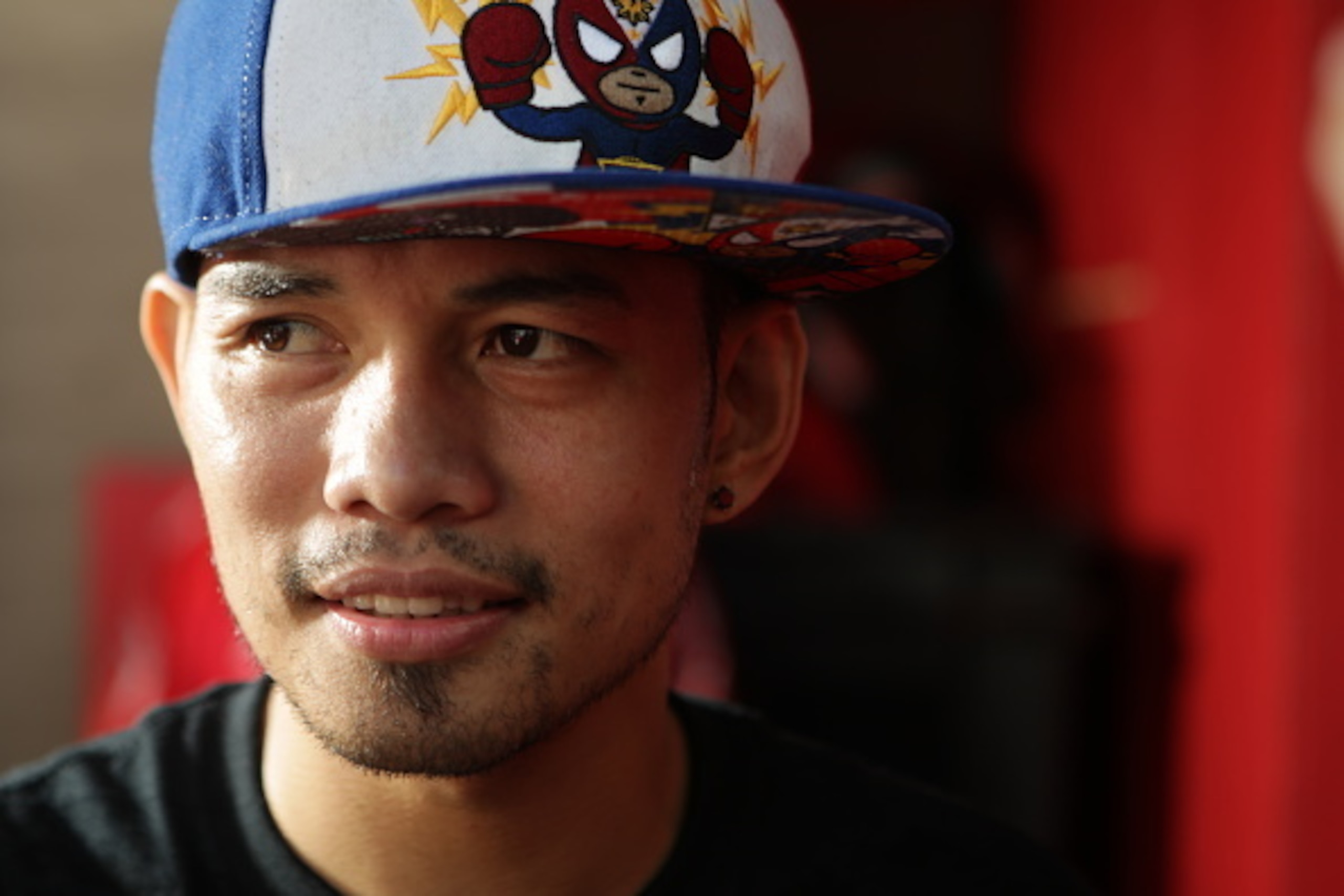 SANTA MONICA, CA - OCTOBER 15:  Nonito Donaire poses for a portrait during an open media workout on October 15, 2014 in Santa Monica, California.  (Photo by Alexis Cuarezma/Getty Images)