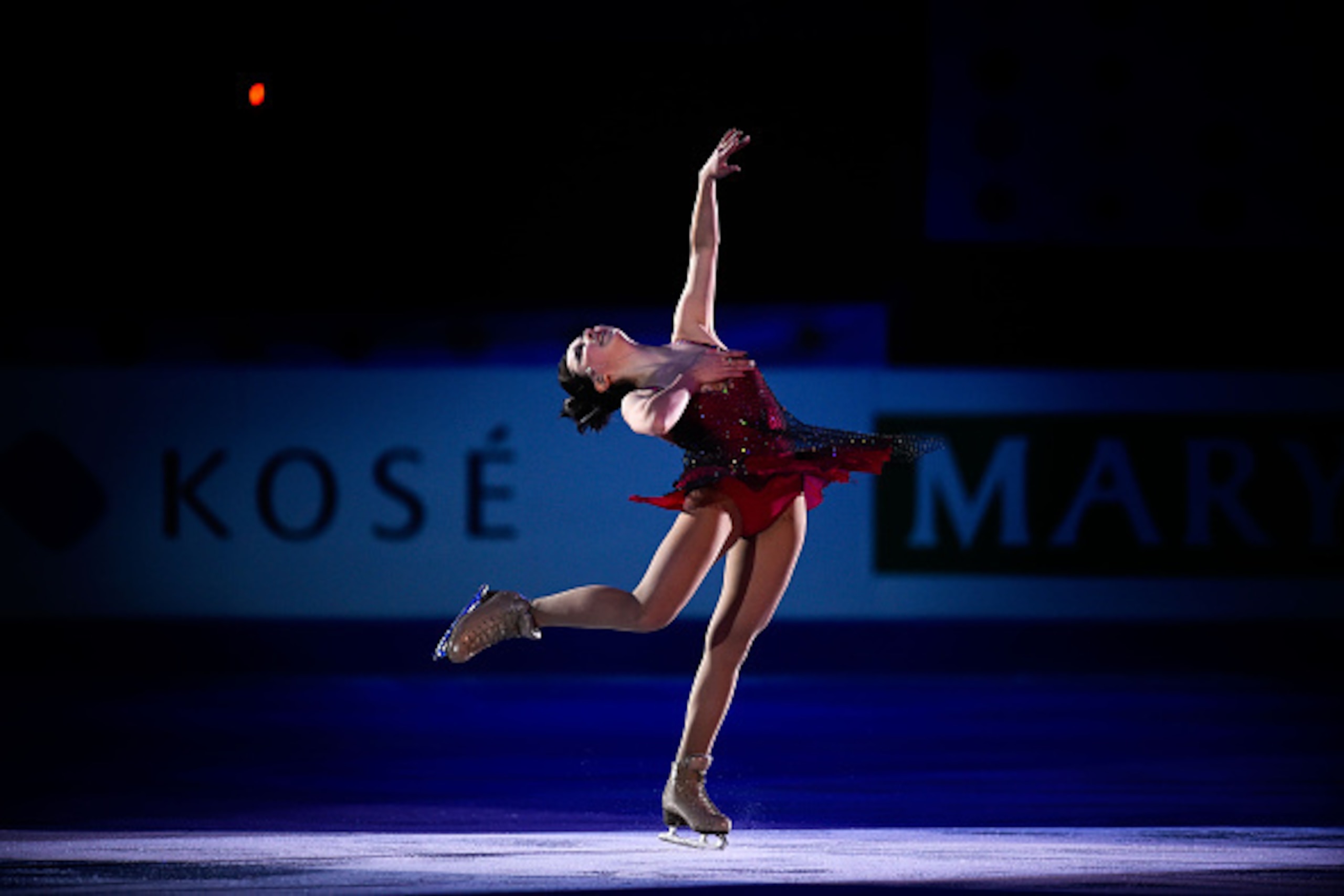 BARCELONA, SPAIN - DECEMBER 14:  Elizaveta Tuktamysheva of Russia performs during day four of the ISU Grand Prix of Figure Skating Final 2014/2015 at Barcelona International Convention Centre on December 14, 2014 in Barcelona, Spain.  (Photo by David Ramo
