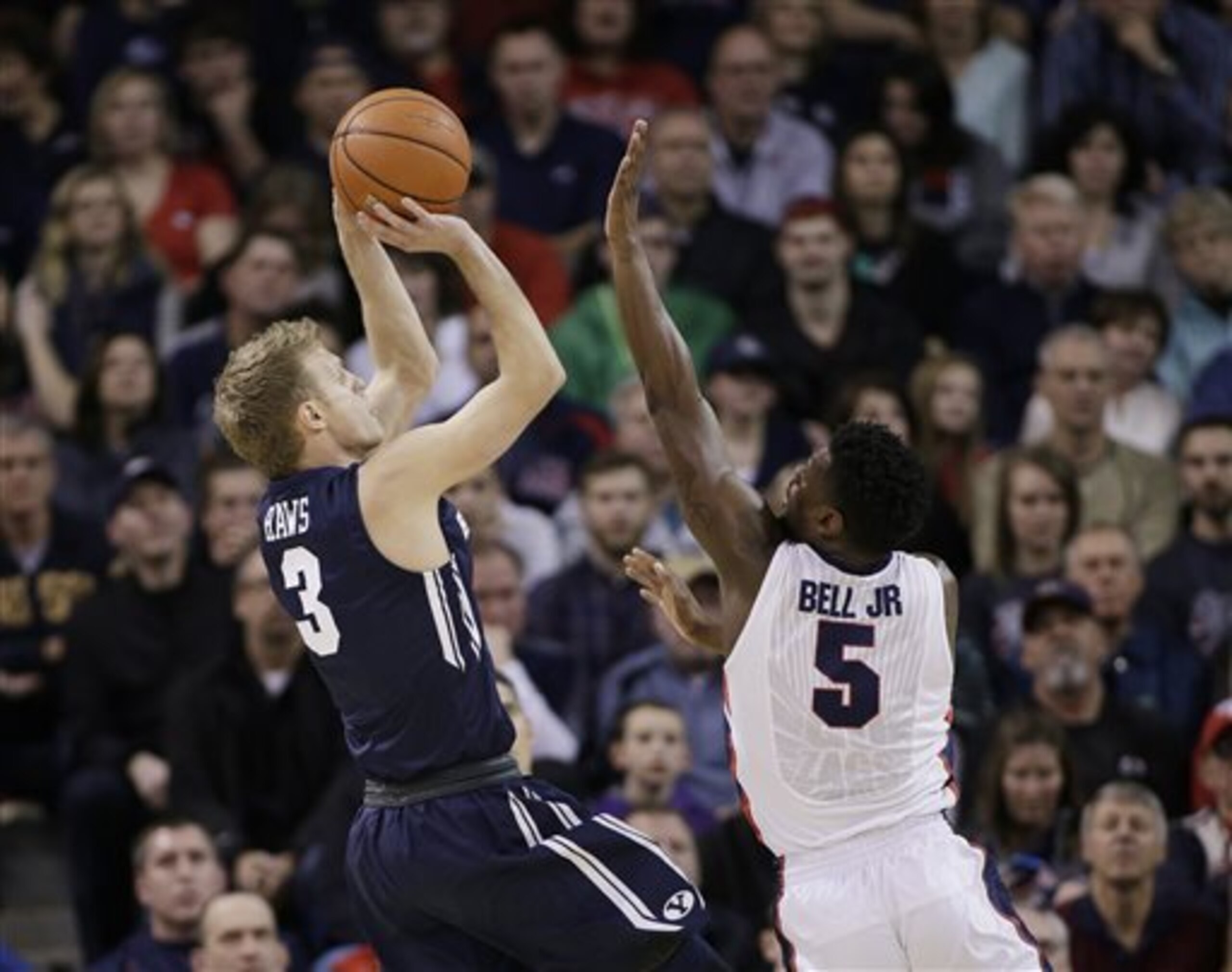 WCC Defensive Player of the Year Gary Bell is the heart of this Gonzaga defense.