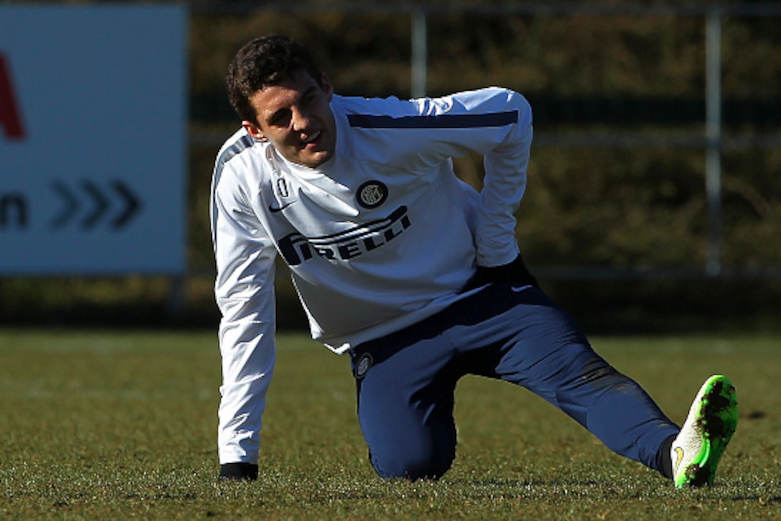 COMO, ITALY - JANUARY 23:  Mateo Kovacic of FC Internazionale Milano trains during FC Internazionale training session at the club's training ground on January 23, 2015 in Appiano Gentile Como, Italy.  (Photo by Marco Luzzani/Getty Images)