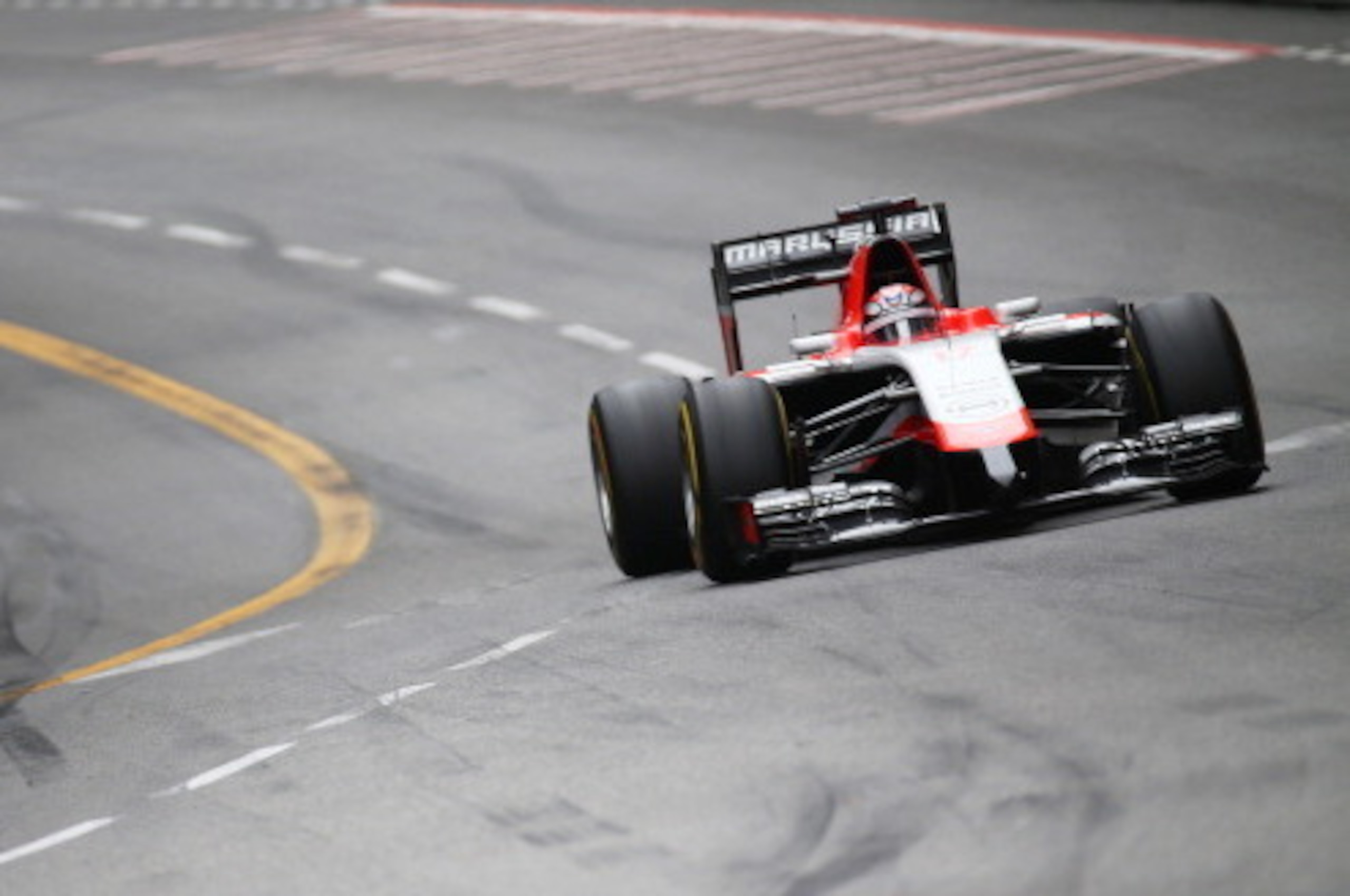 MONTE-CARLO, MONACO - MAY 25:  Jules Bianchi of France and Marussia drives during the Monaco Formula One Grand Prix at Circuit de Monaco on May 25, 2014 in Monte-Carlo, Monaco.  (Photo by Mark Thompson/Getty Images)