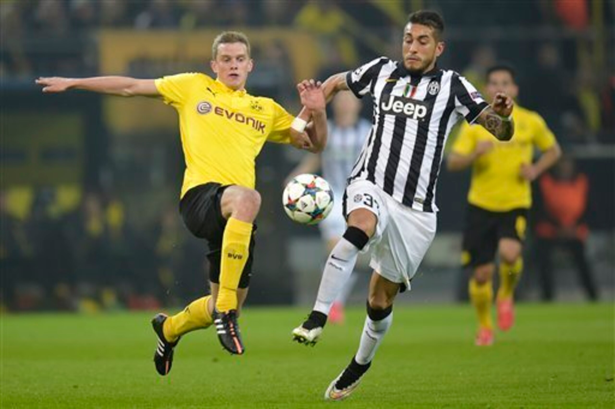 Pereyra's introduction in the place of Pirlo was an unexpected blessing against Dortmund.