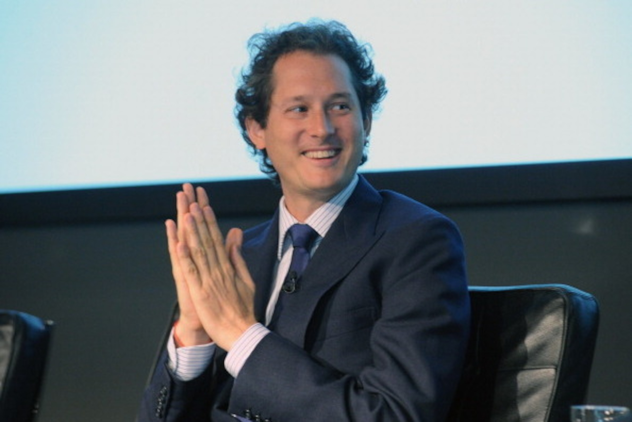 MILAN, ITALY - JULY 01:  John Elkann attends a press conference of Transpac 2013 with Maserati and Zegna Sport partnerhip on July 1, 2013 in Milan, Italy.  (Photo by Pier Marco Tacca/Getty Images)