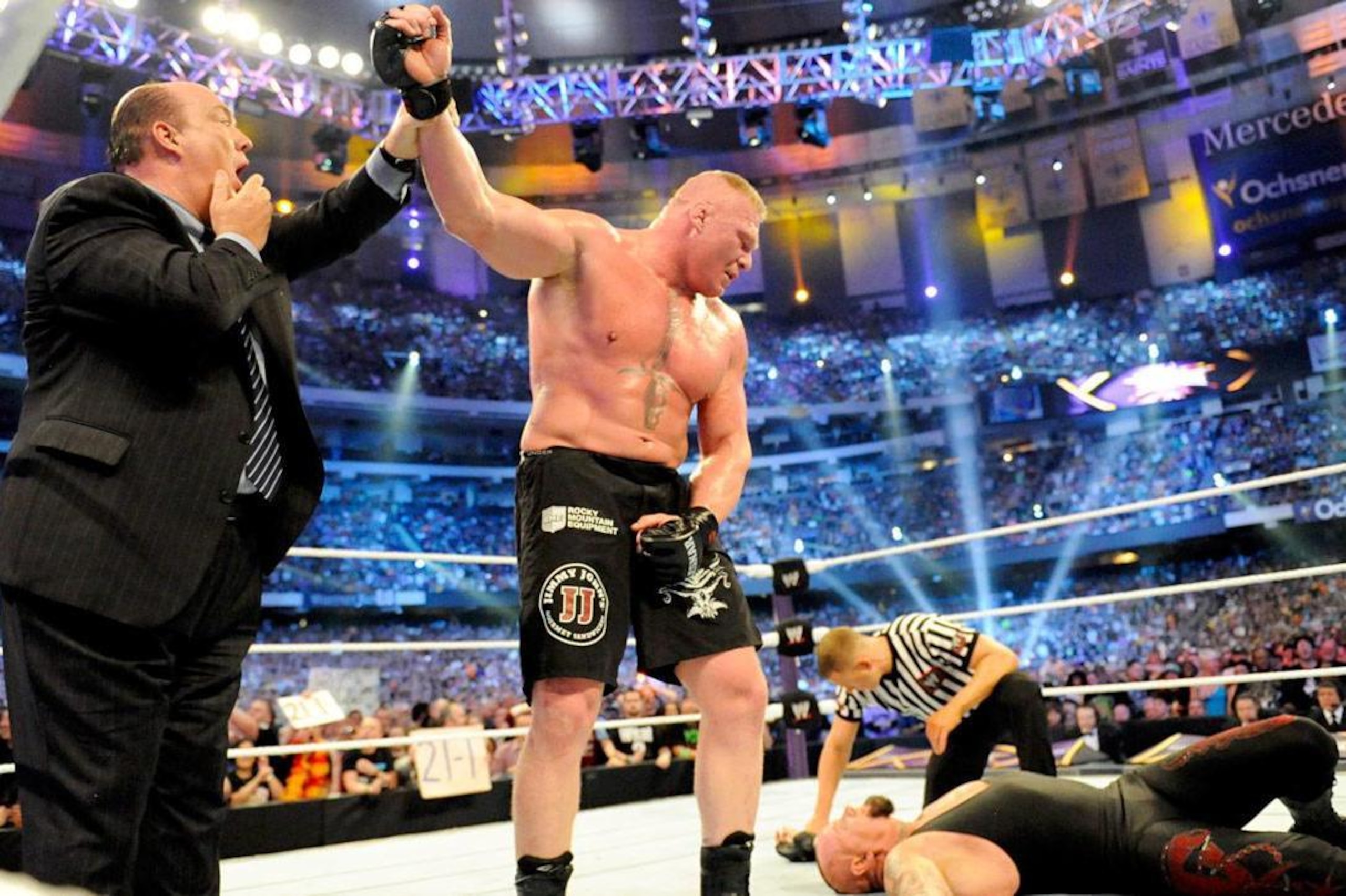 Another Undertaker loss would undermine Lesnar's achievement