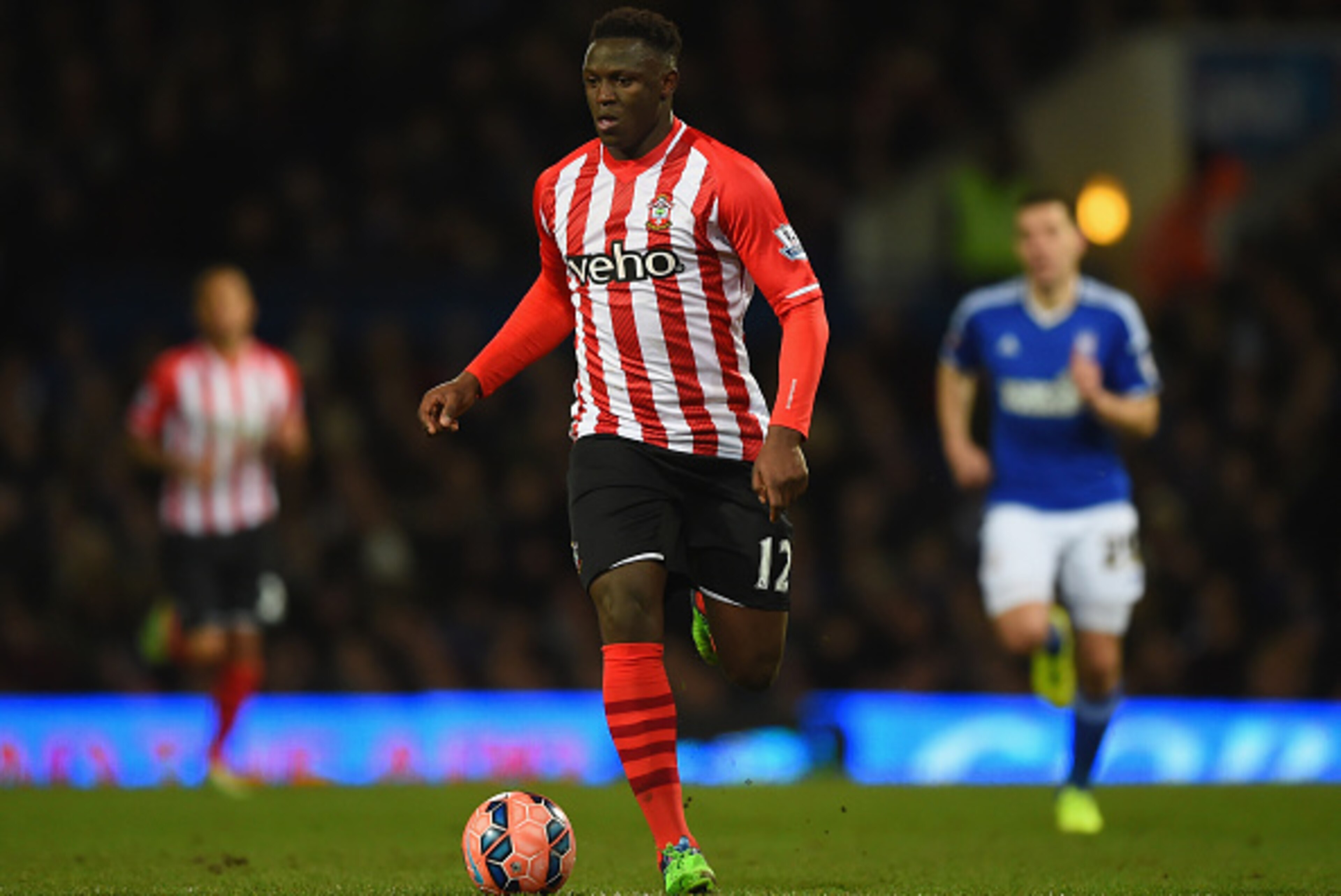 IPSWICH, ENGLAND - JANUARY 14:  Victor Wanyama of Southampton in action during the FA Cup Third Round Replay match between Ipswich and Southampton at Portman Road on January 14, 2015 in Ipswich, England.  (Photo by Shaun Botterill/Getty Images)