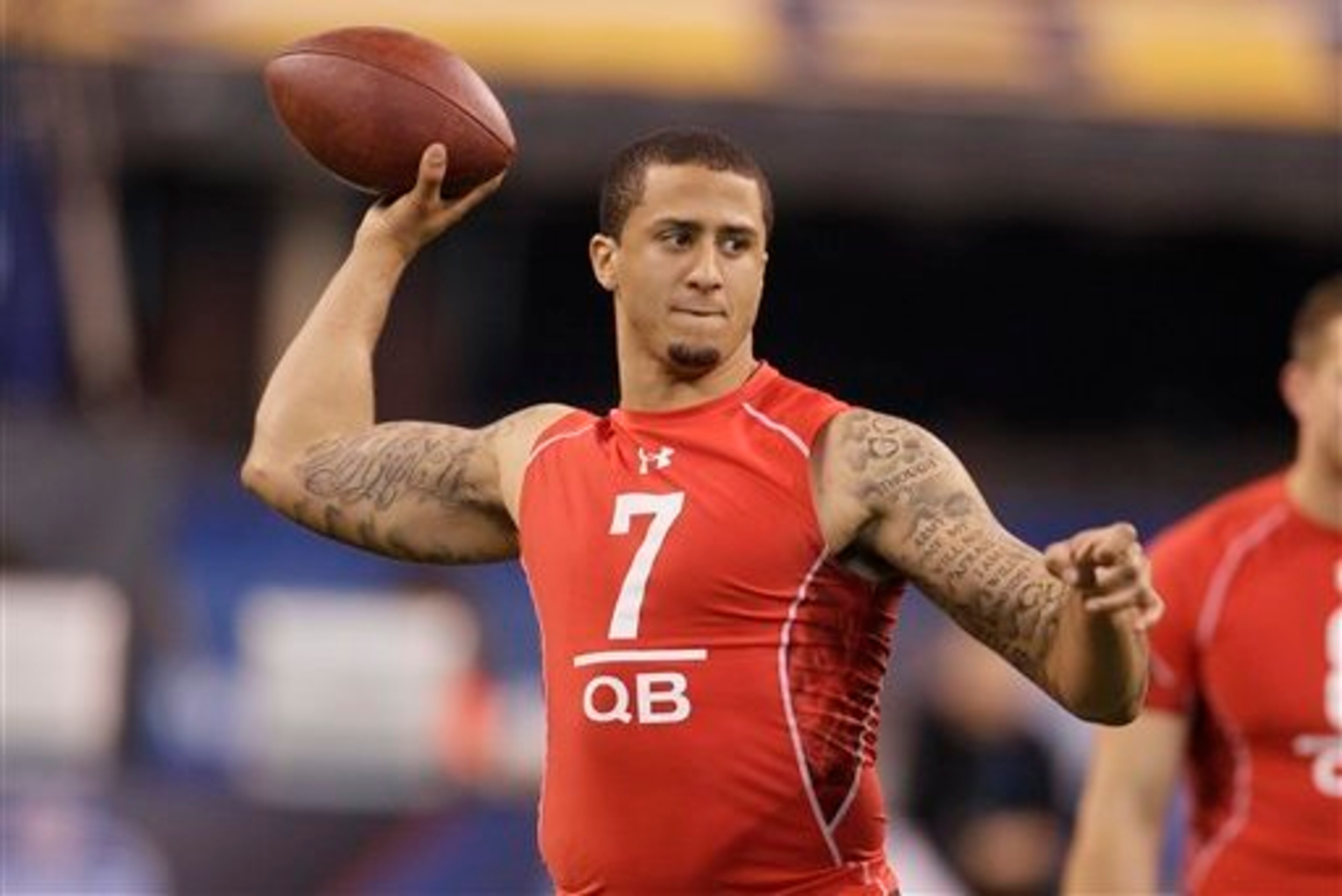 The 49ers traded up to grab Colin Kaepernick in 2011.