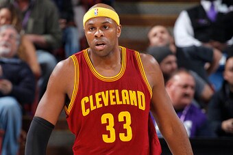 SACRAMENTO, CA - JANUARY 11: Brendan Haywood #33 of the Cleveland Cavaliers stands on the court during the game against the Sacramento Kings on January 11, 2015 at Sleep Train Arena in Sacramento, California. NOTE TO USER: User expressly acknowledges and 