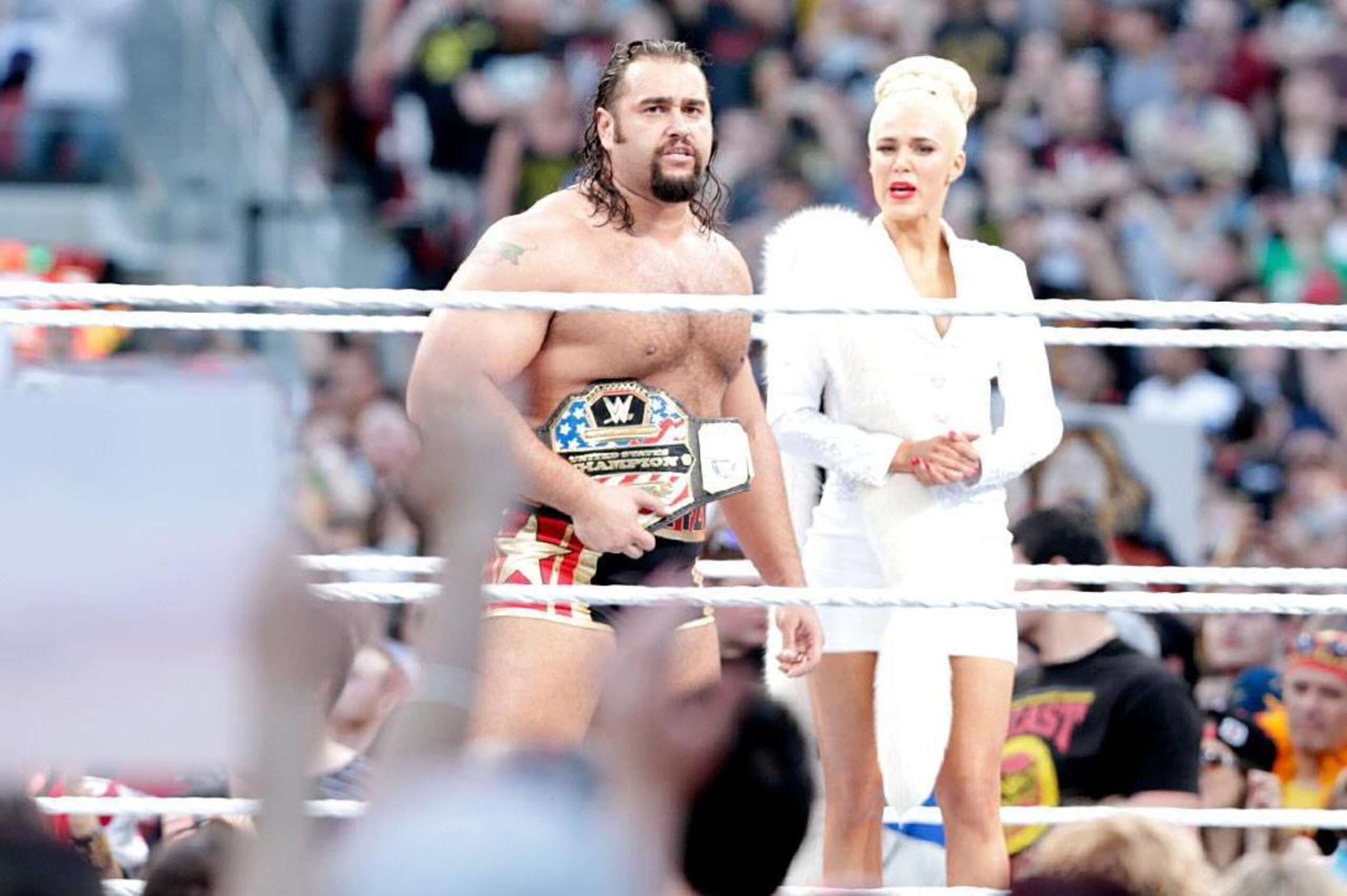 Rusev with Lana