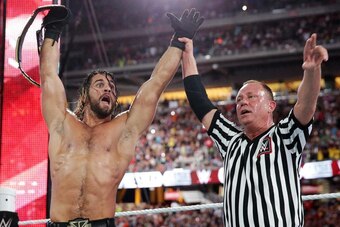 Rollins wins at WrestleMania