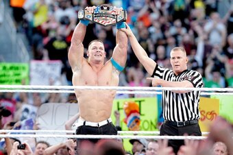 John Cena wins at WrestleMania