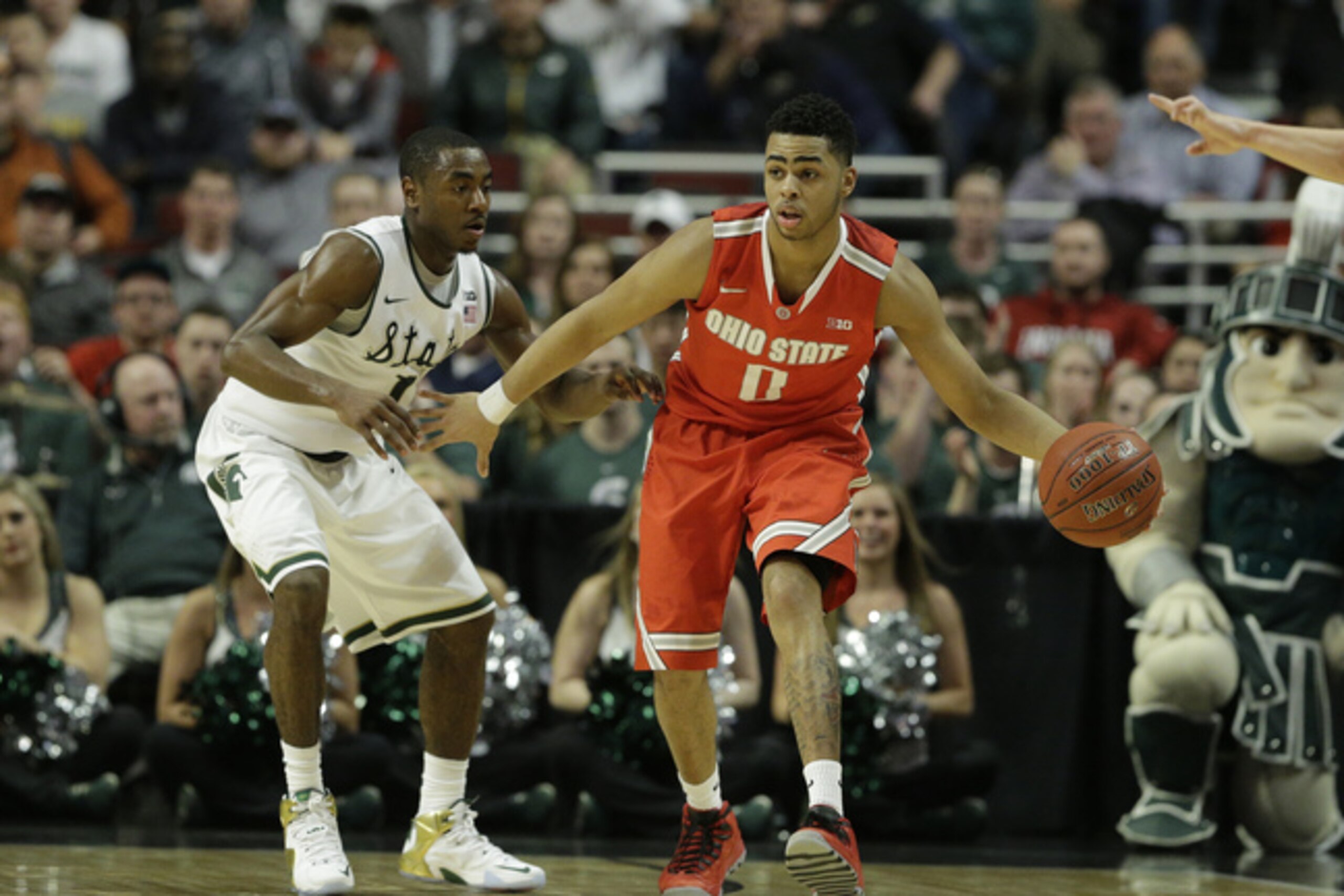 Ohio State's sweet-passing combo guard, D'Angelo Russell, will definitely be a top-five draft pick this year.