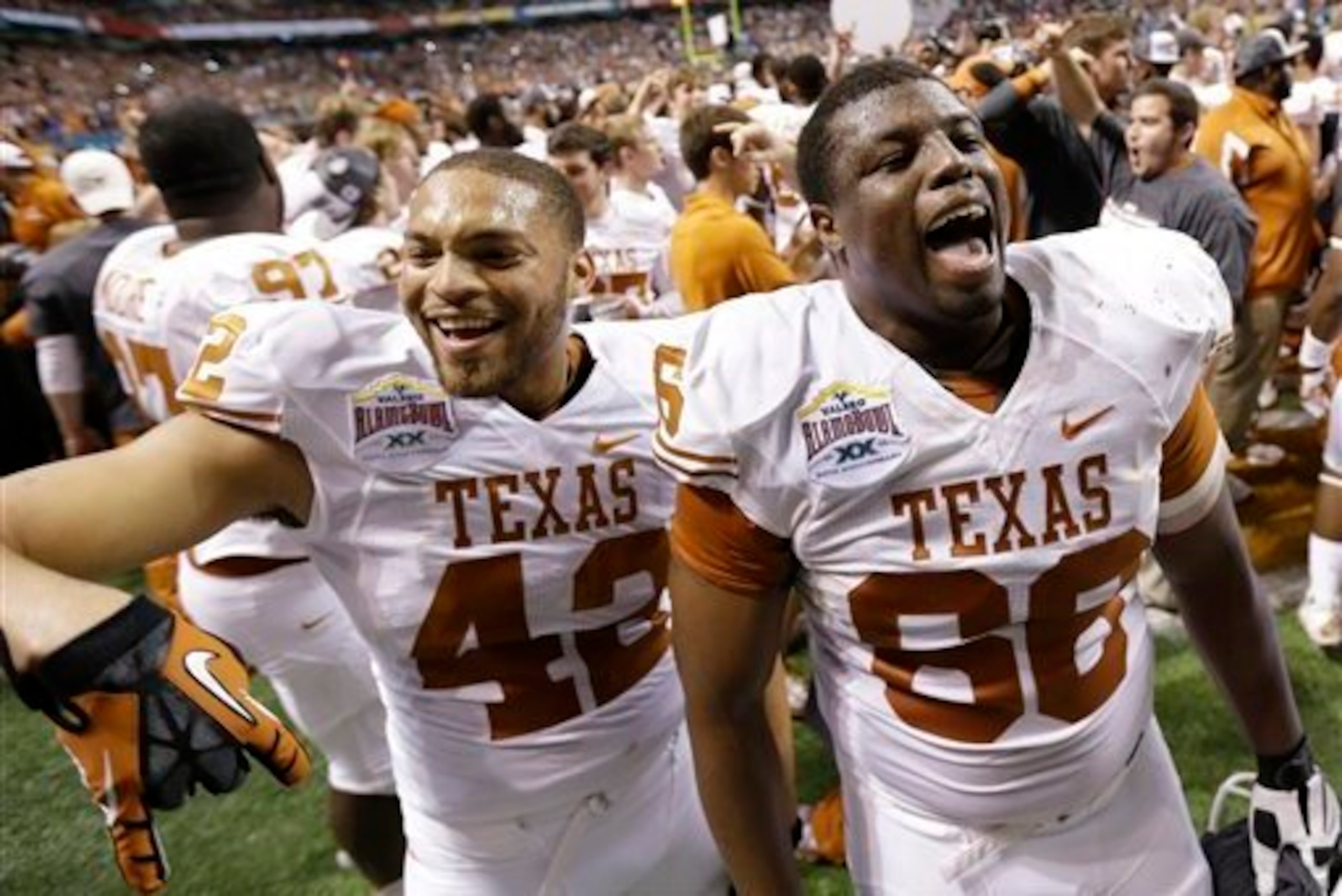Flowers (right) struggled to adjust as the unexpected leader of the offensive line in 2014.