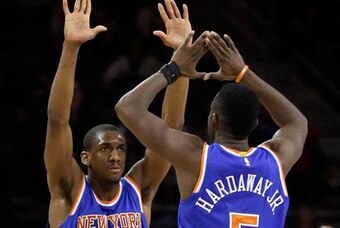 Langston Galloway and Tim Hardaway Jr. could coexist in blue and orange beautifully, if Hardaway can find his stroke again.