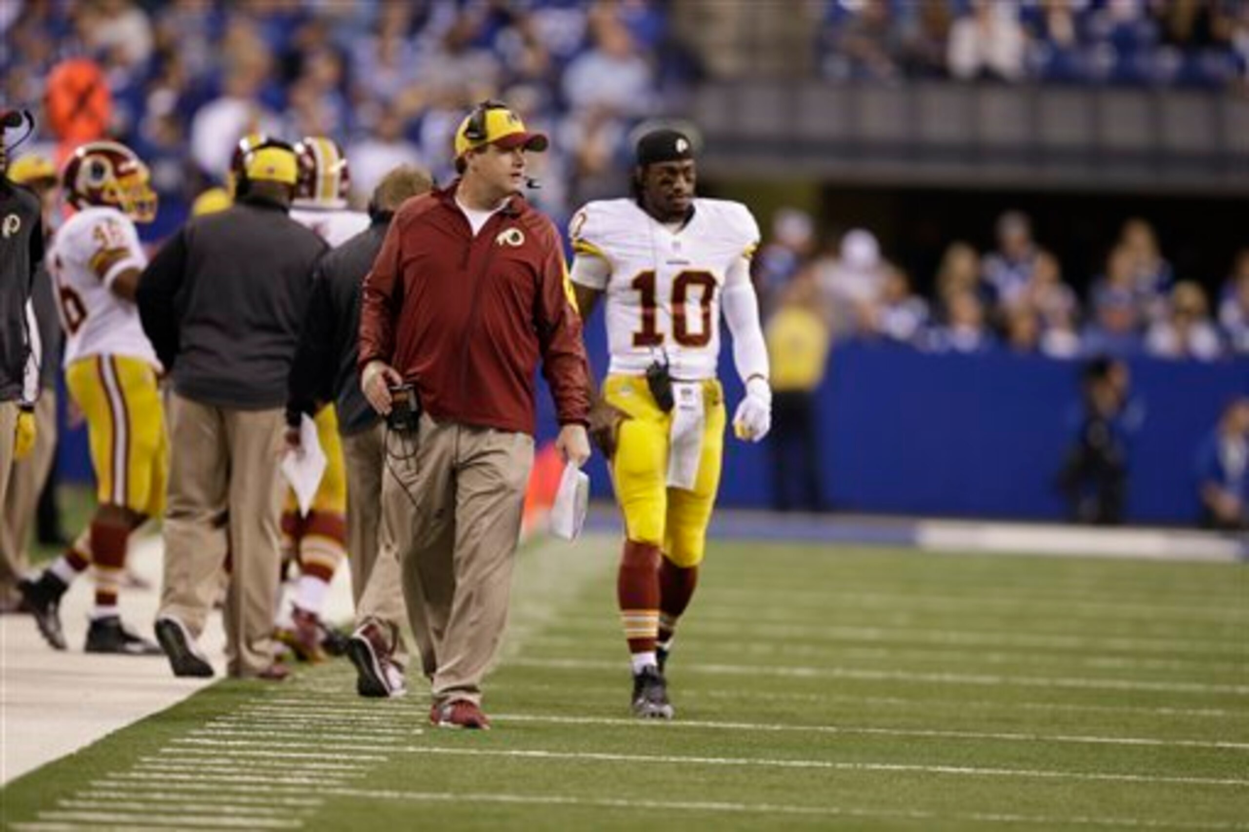 Gruden may be trying to fix his fractured relationship with Griffin.
