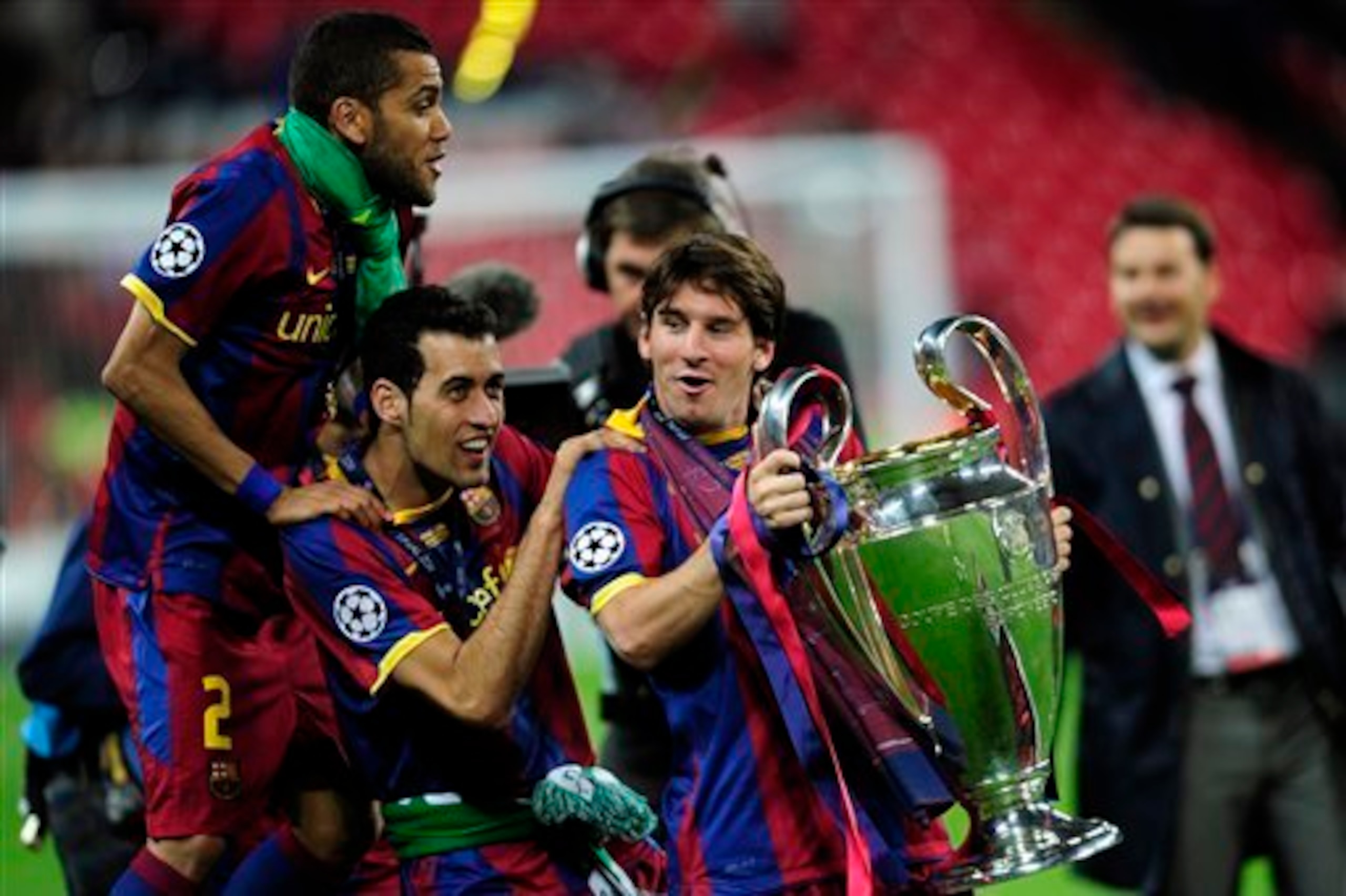 Alves has been crucial to Barcelona's success down the years.