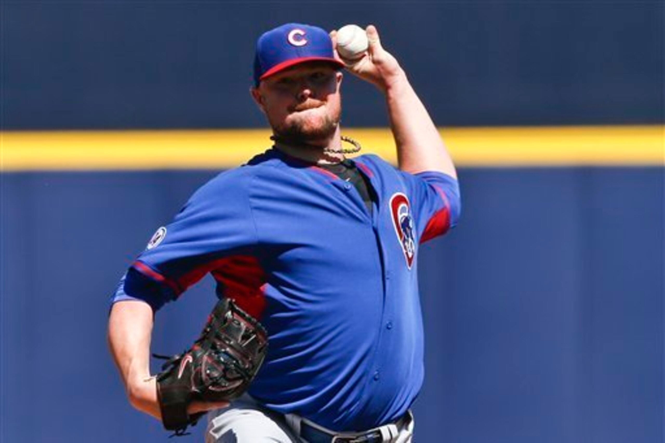 Jon Lester won a pair of games in the 2013 World Series against the St. Louis Cardinals, the team he'll face on Opening Day. Jon Lester won a pair of games in the 2013 World Series against the St. Louis Cardinals, the team he'll face on Opening Day.