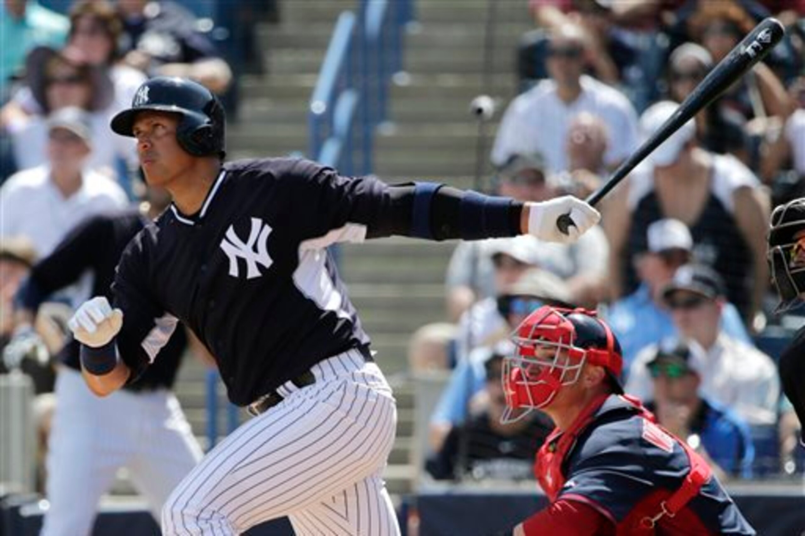 Rodriguez, who has 654 career big flies, belted three home runs this spring.