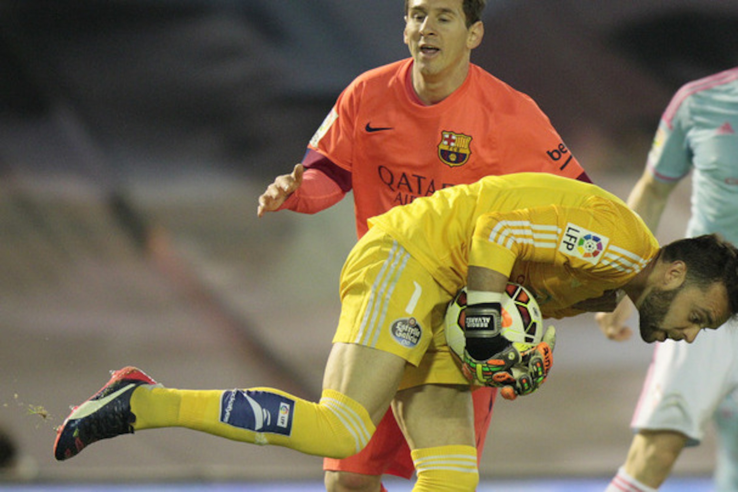 Messi didn't score but remained a constant menace.