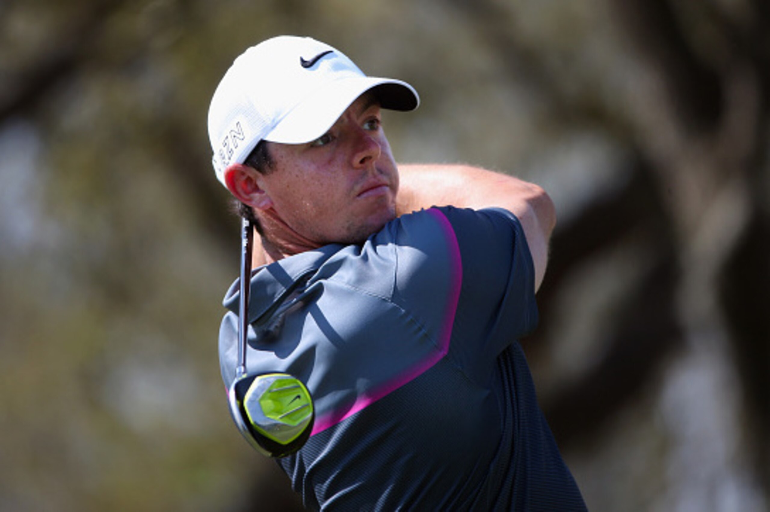 ORLANDO, FL - MARCH 21:  Rory McIlroy of Northern Ireland hits his tee shot on the 11th hole during the third round of the Arnold Palmer Invitational Presented By MasterCard at the Bay Hill Club and Lodge on March 21, 2015 in Orlando, Florida.  (Photo by 