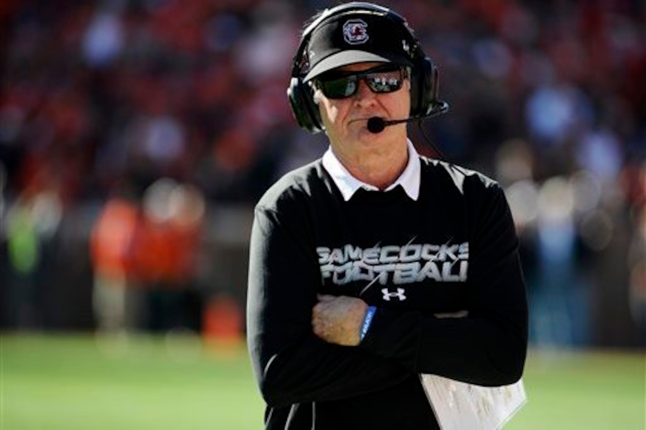 South Carolina head coach Steve Spurrier
