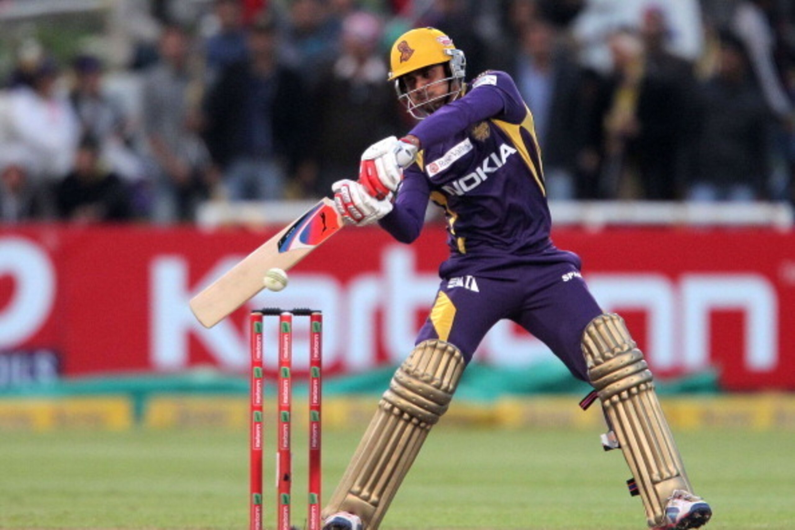 CAPE TOWN, SOUTH AFRCA - OCTOBER 21: Manoj Tiwary of the Kolkata Knight Riders in action during the Champions league twenty20 match between CLT20 Kolkata Knight Riders v Nashua Titans at Sahara Park Newlands on October 21, 2012 in Cape Town, South Africa CAPE TOWN, SOUTH AFRCA - OCTOBER 21: Manoj Tiwary of the Kolkata Knight Riders in action during the Champions league twenty20 match between CLT20 Kolkata Knight Riders v Nashua Titans at Sahara Park Newlands on October 21, 2012 in Cape Town, South Africa