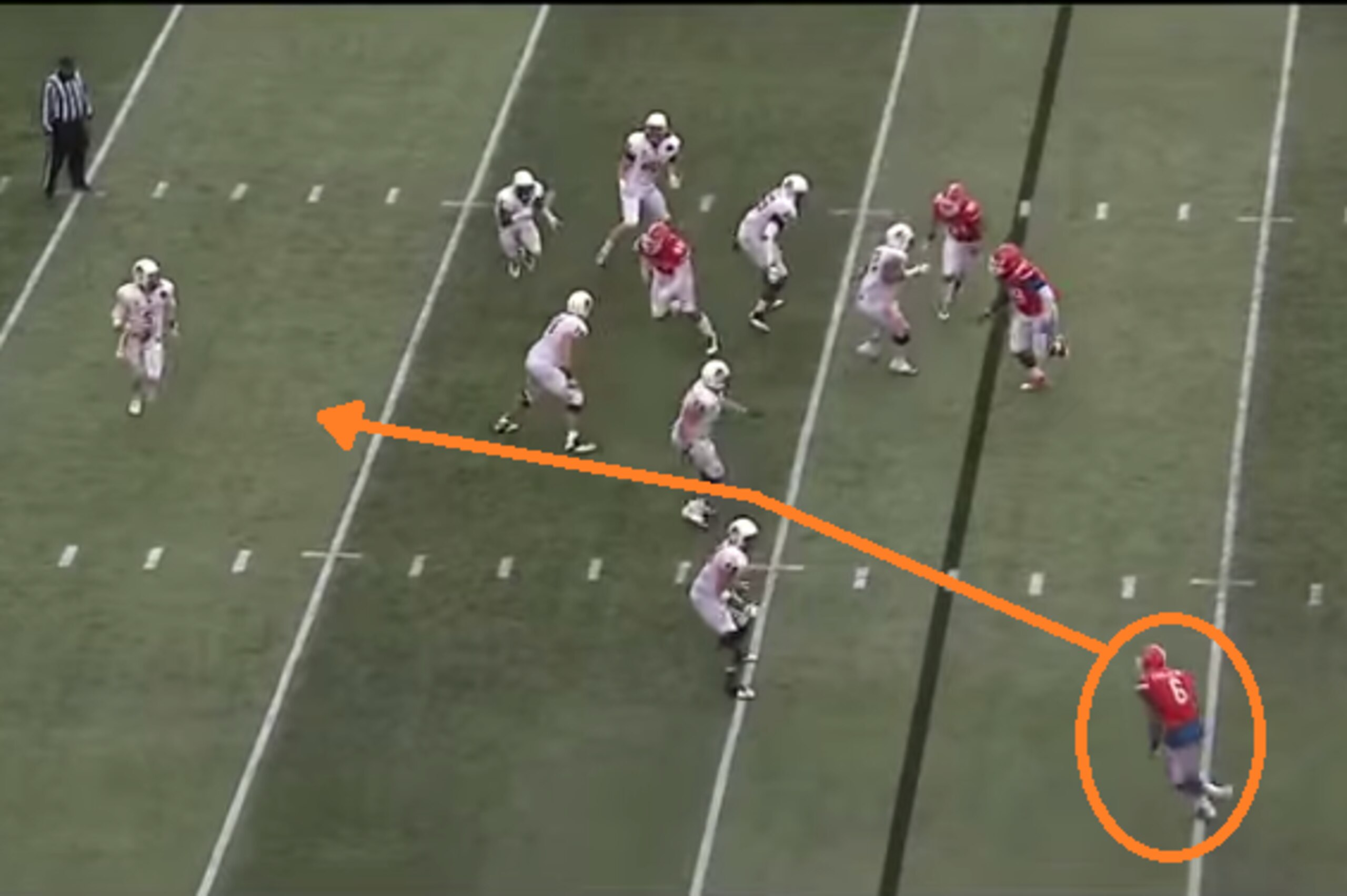 Dante Fowler's second sack against East Carolina.