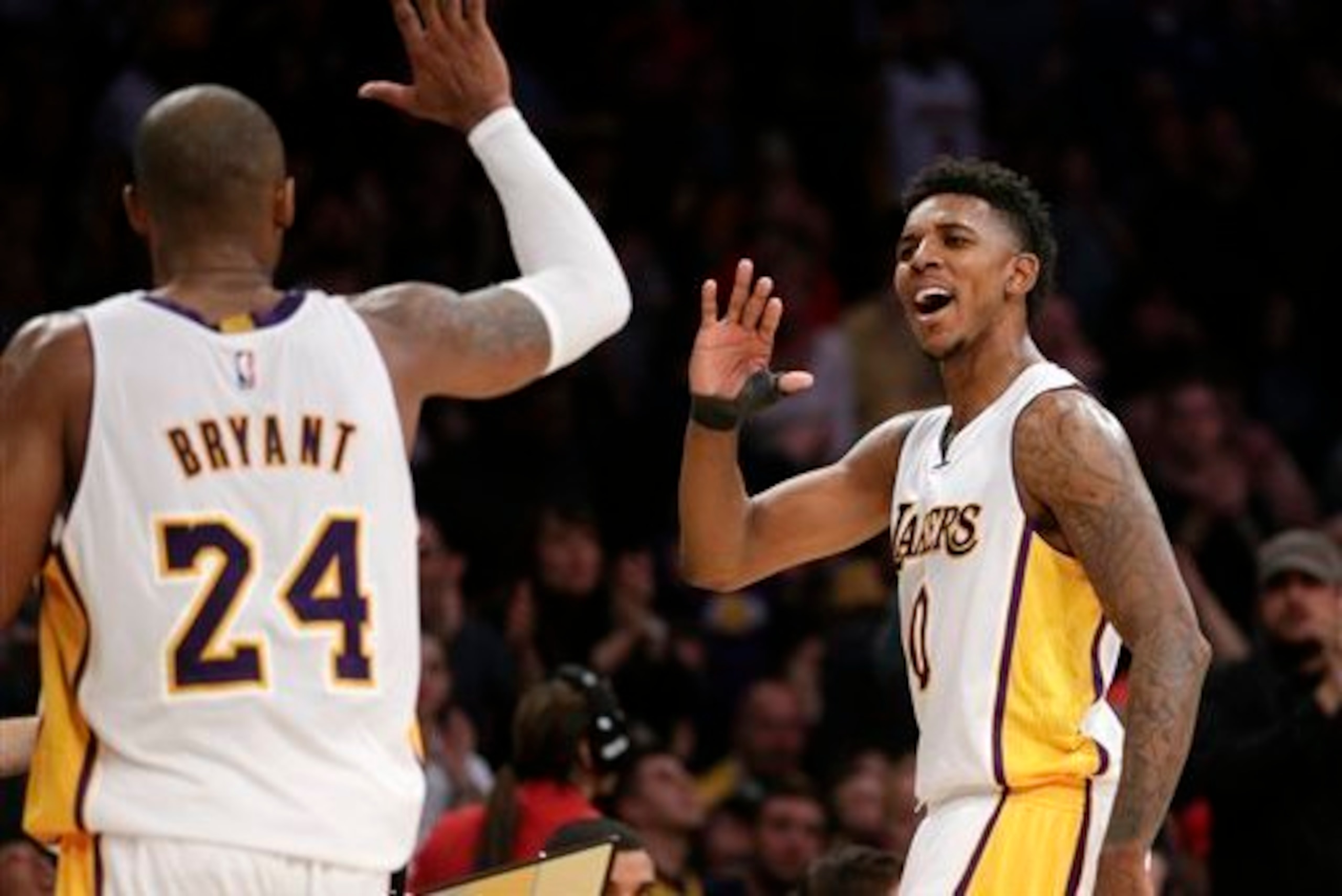 Young hasn't even shown he can coexist with Bryant yet. Young hasn't even shown he can coexist with Bryant yet.