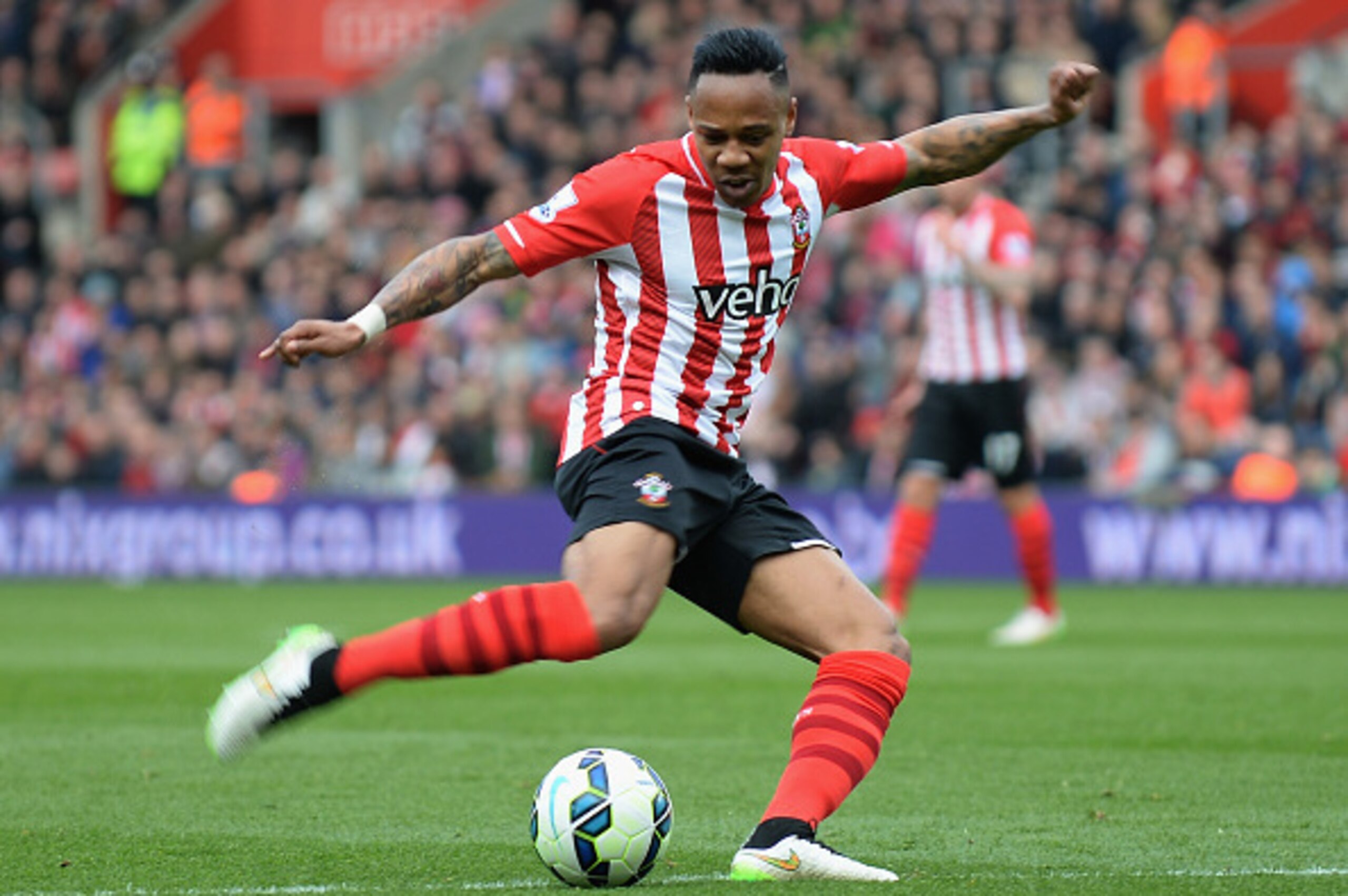 SOUTHAMPTON, ENGLAND - MARCH 21:  Nathaniel Clyne of Southampton during the Barclays Premier League match between Southampton and Burnley at St Mary's Stadium on March 21, 2015 in Southampton, England.  (Photo by Tony Marshall/Getty Images)