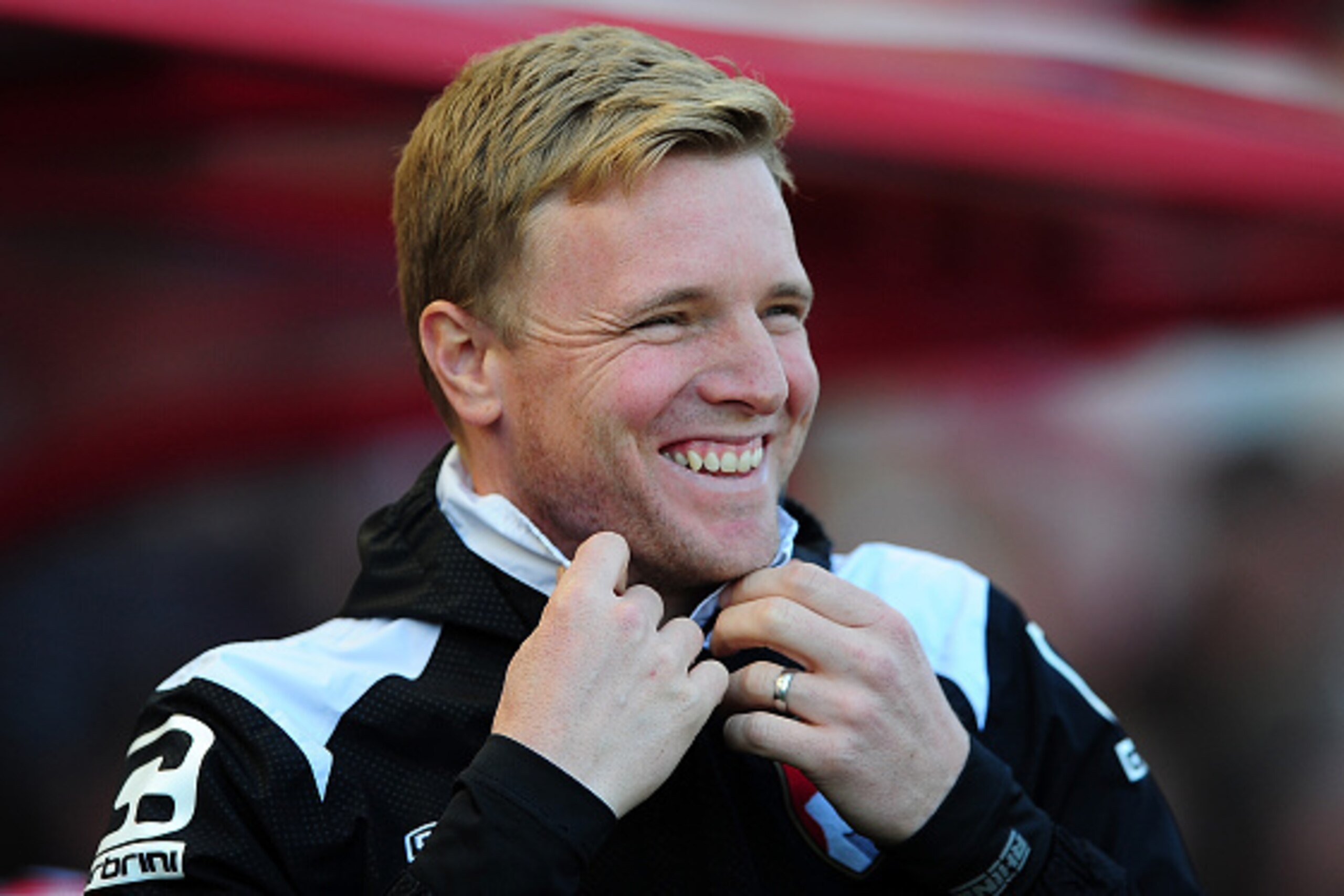 BOURNEMOUTH, ENGLAND - APRIL 06:  Eddie Howe, Manager of AFC Bournemouth looks on during the Sky Bet Championship match between AFC Bournemouth and Birmingham City at Goldsands Stadium on April 6, 2015 in Bournemouth, England.  (Photo by Dan Mullan/Getty 