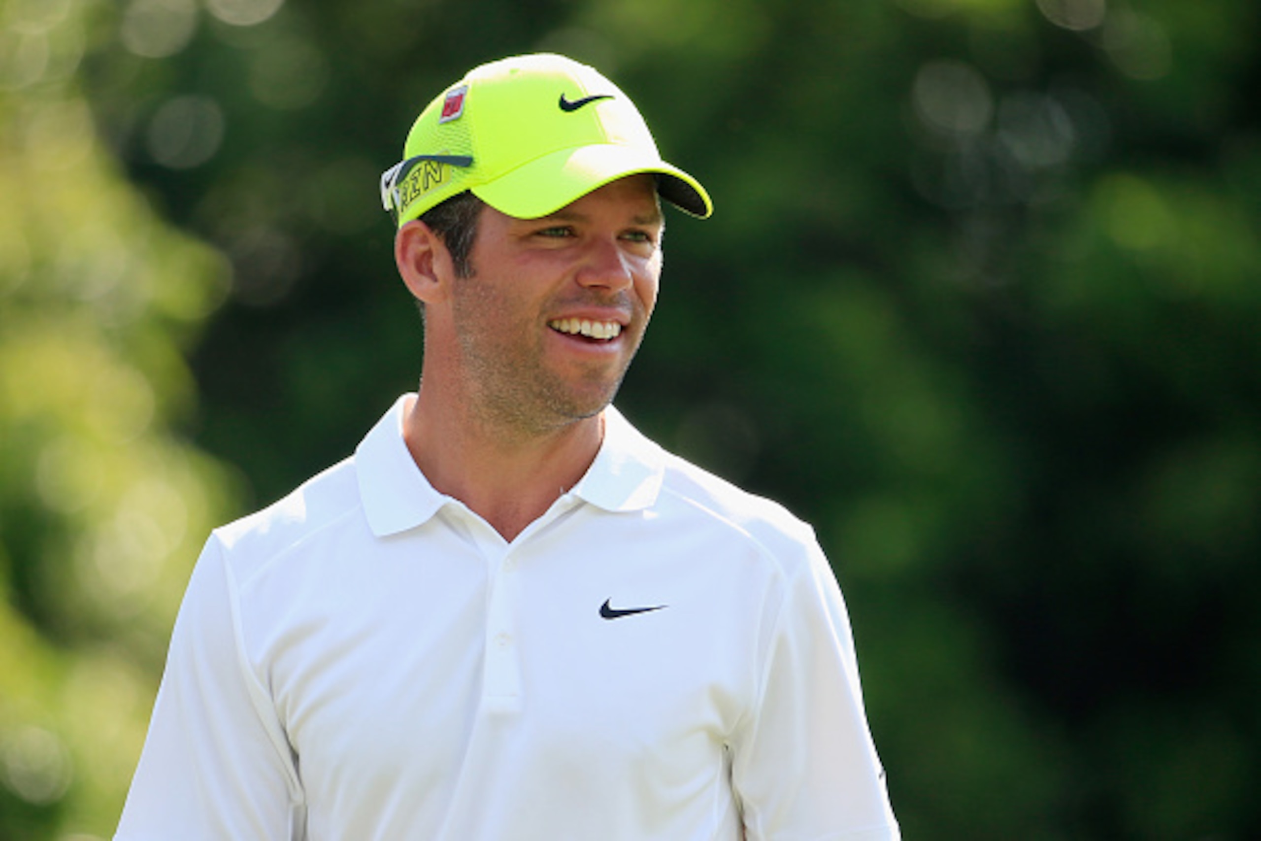 AUGUSTA, GA - APRIL 09:  Paul Casey of England walks across the first green during the first round of the 2015 Masters Tournament at Augusta National Golf Club on April 9, 2015 in Augusta, Georgia.  (Photo by Jamie Squire/Getty Images)