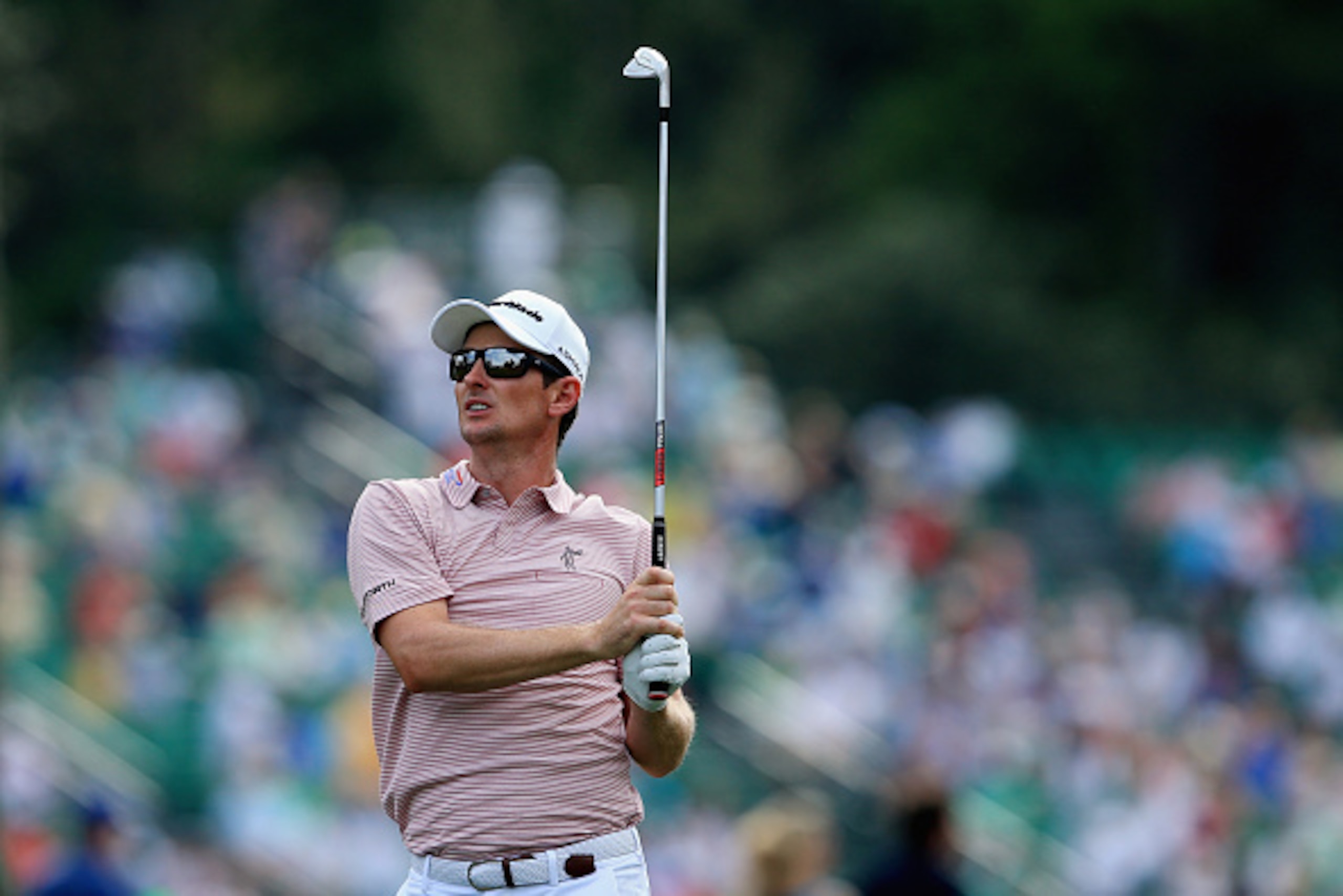 AUGUSTA, GA - APRIL 10: Justin Rose of England watches a shot on the 17th hole during the second round of the 2015 Masters Tournament at Augusta National Golf Club on April 10, 2015 in Augusta, Georgia. (Photo by David Cannon/Getty Images) AUGUSTA, GA - APRIL 10: Justin Rose of England watches a shot on the 17th hole during the second round of the 2015 Masters Tournament at Augusta National Golf Club on April 10, 2015 in Augusta, Georgia. (Photo by David Cannon/Getty Images)