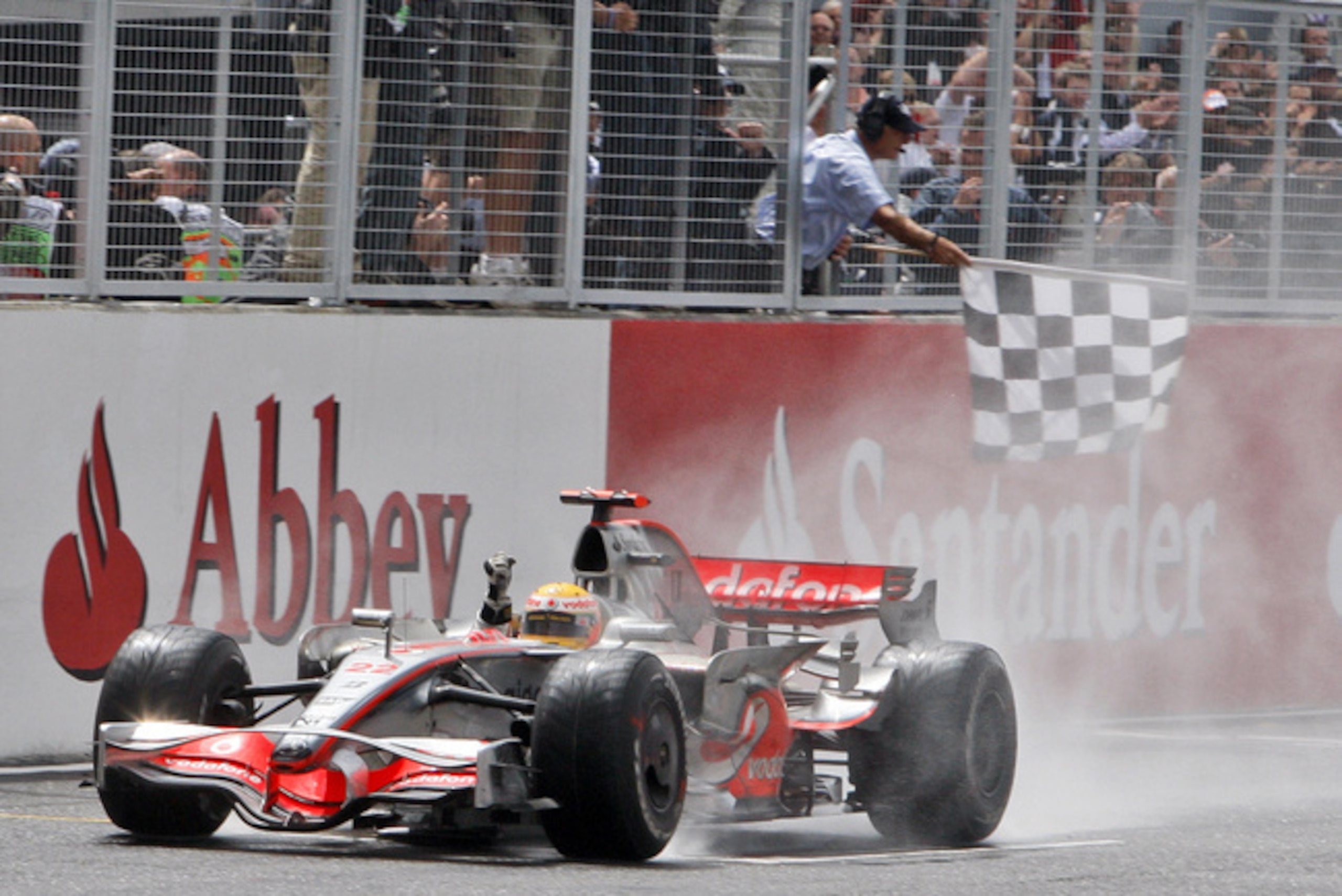 2008 British GP win highlighted Hamilton's natural talent.