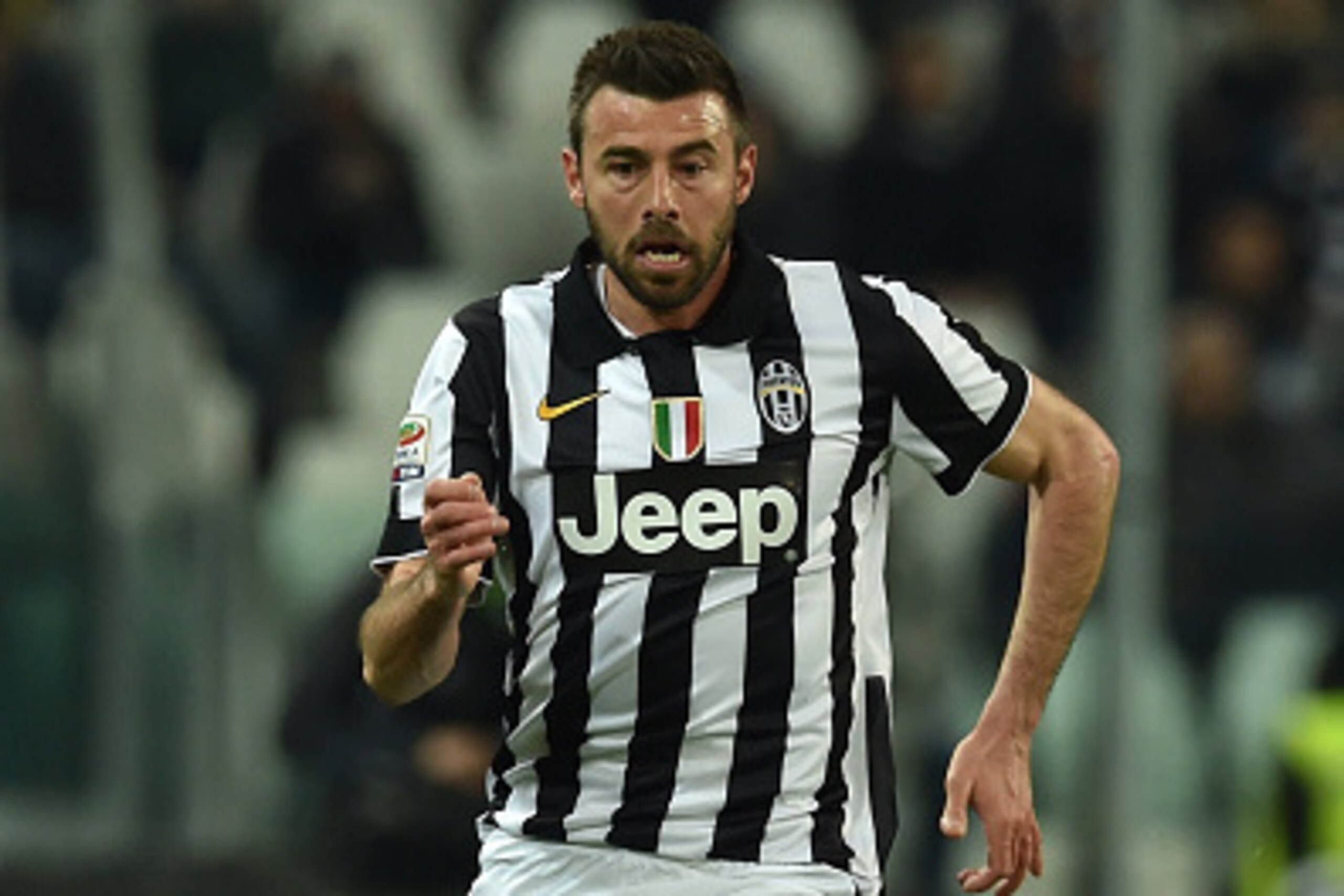 TURIN, ITALY - APRIL 04:  Andrea Barzagli of Juventus FC in action during the Serie A match between Juventus FC and Empoli FC at Juventus Arena on April 4, 2015 in Turin, Italy.  (Photo by Valerio Pennicino/Getty Images)