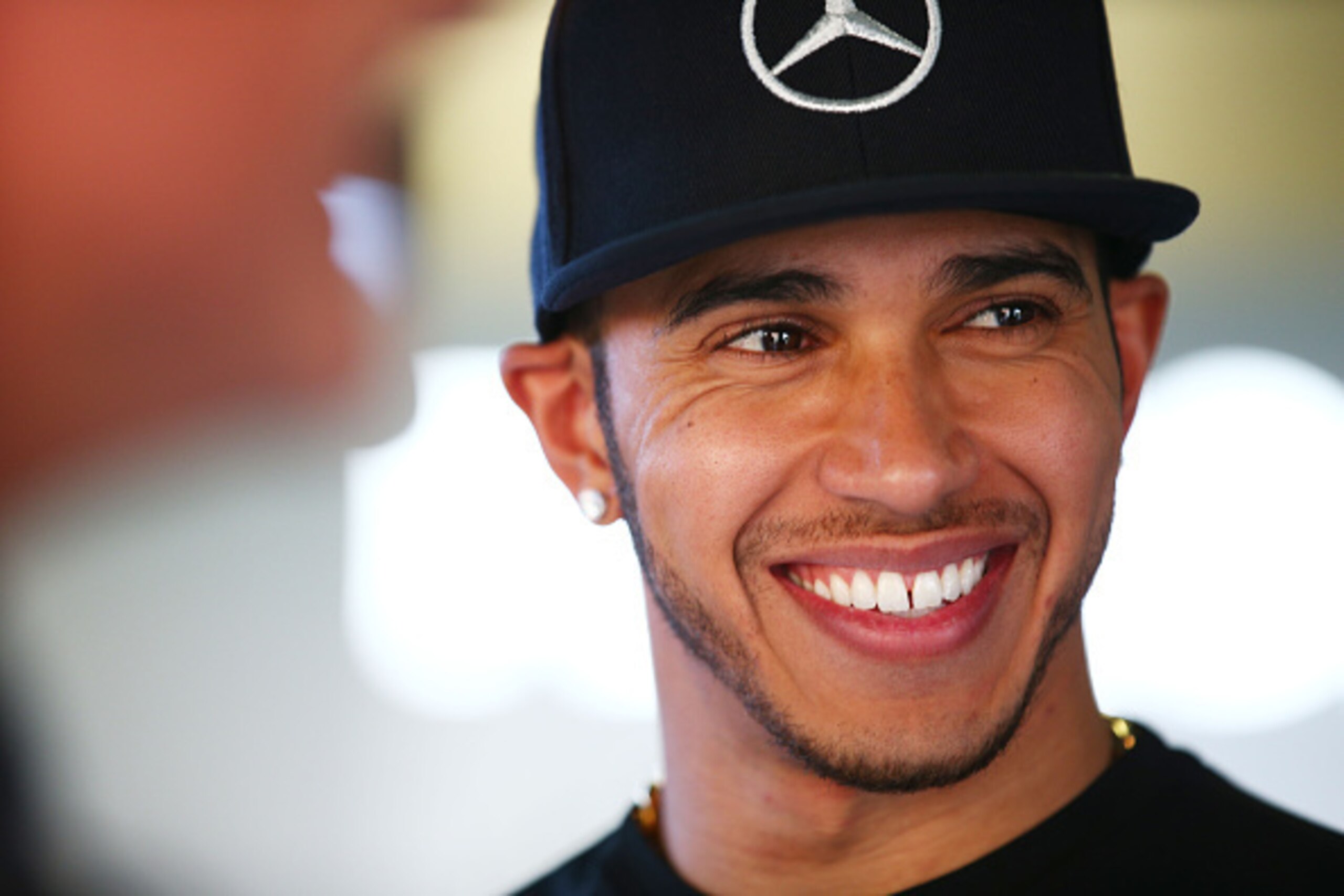SHANGHAI, CHINA - APRIL 12:  Lewis Hamilton of Great Britain and Mercedes GP looks on during the Formula One Grand Prix of China at Shanghai International Circuit on April 12, 2015 in Shanghai, China.  (Photo by Mark Thompson/Getty Images)