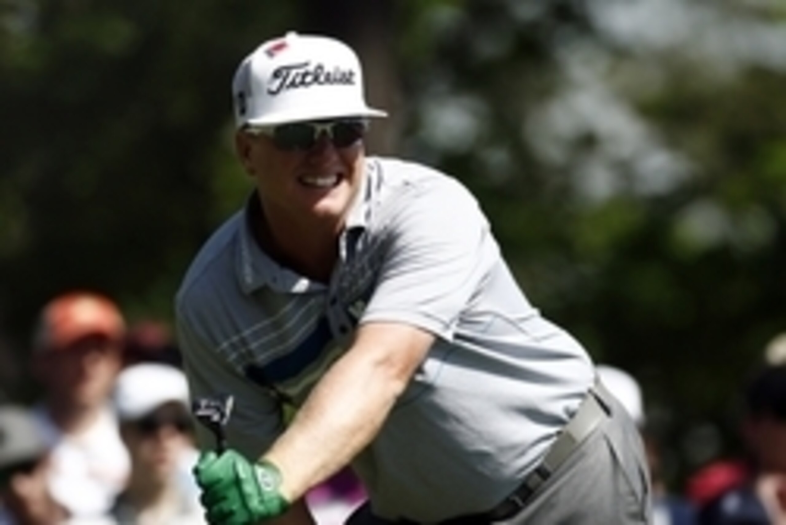 Apr 11, 2015; Augusta, GA, USA; Charley Hoffman reacts after hitting his tee shot on the 4th hole during the third round of The Masters golf tournament at Augusta National Golf Club. Mandatory Credit: Rob Schumacher-USA TODAY Sports Apr 11, 2015; Augusta, GA, USA; Charley Hoffman reacts after hitting his tee shot on the 4th hole during the third round of The Masters golf tournament at Augusta National Golf Club. Mandatory Credit: Rob Schumacher-USA TODAY Sports