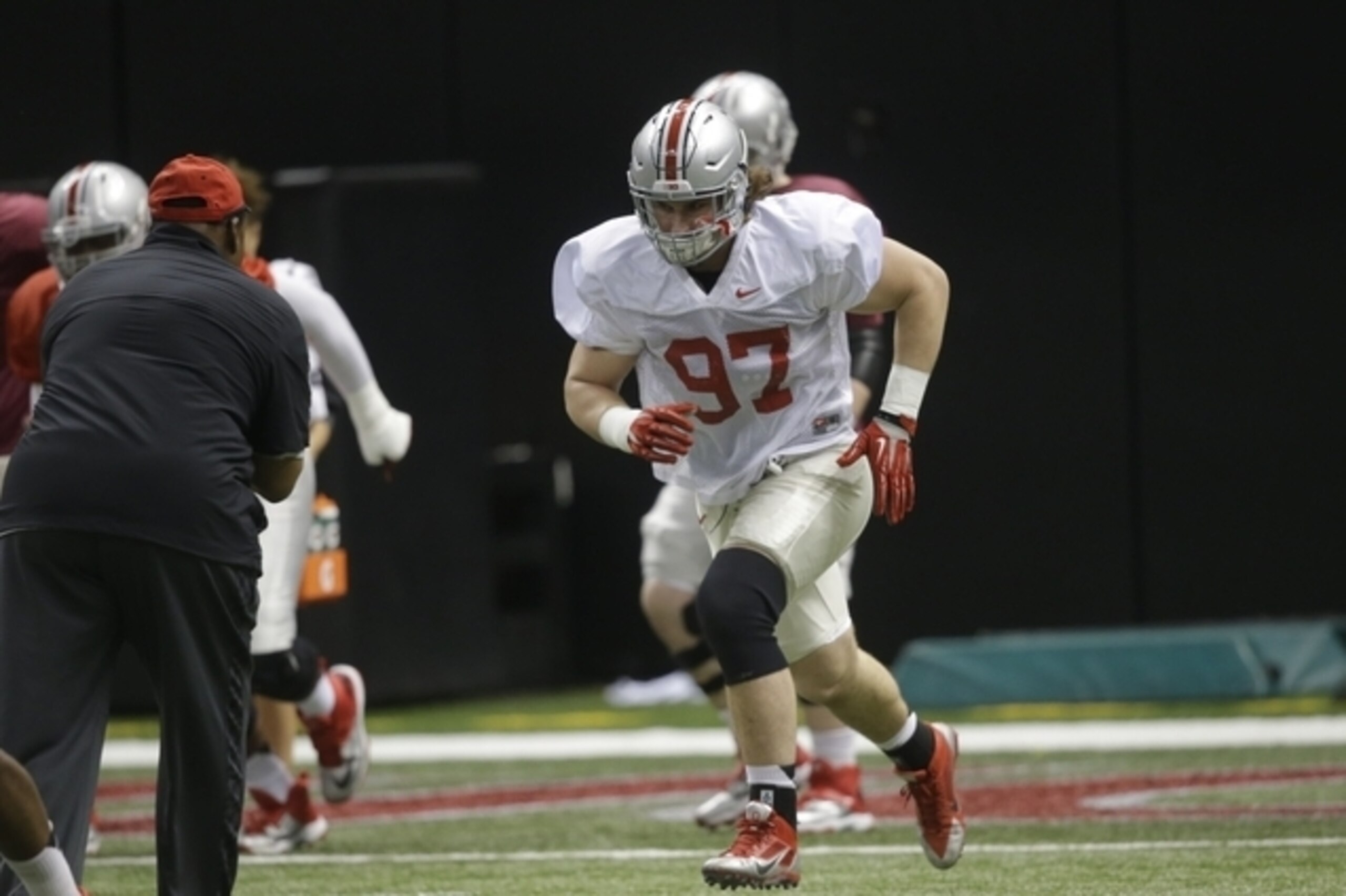 As good as he was a year ago, Joey Bosa said he's only getting better this spring. As good as he was a year ago, Joey Bosa said he's only getting better this spring.