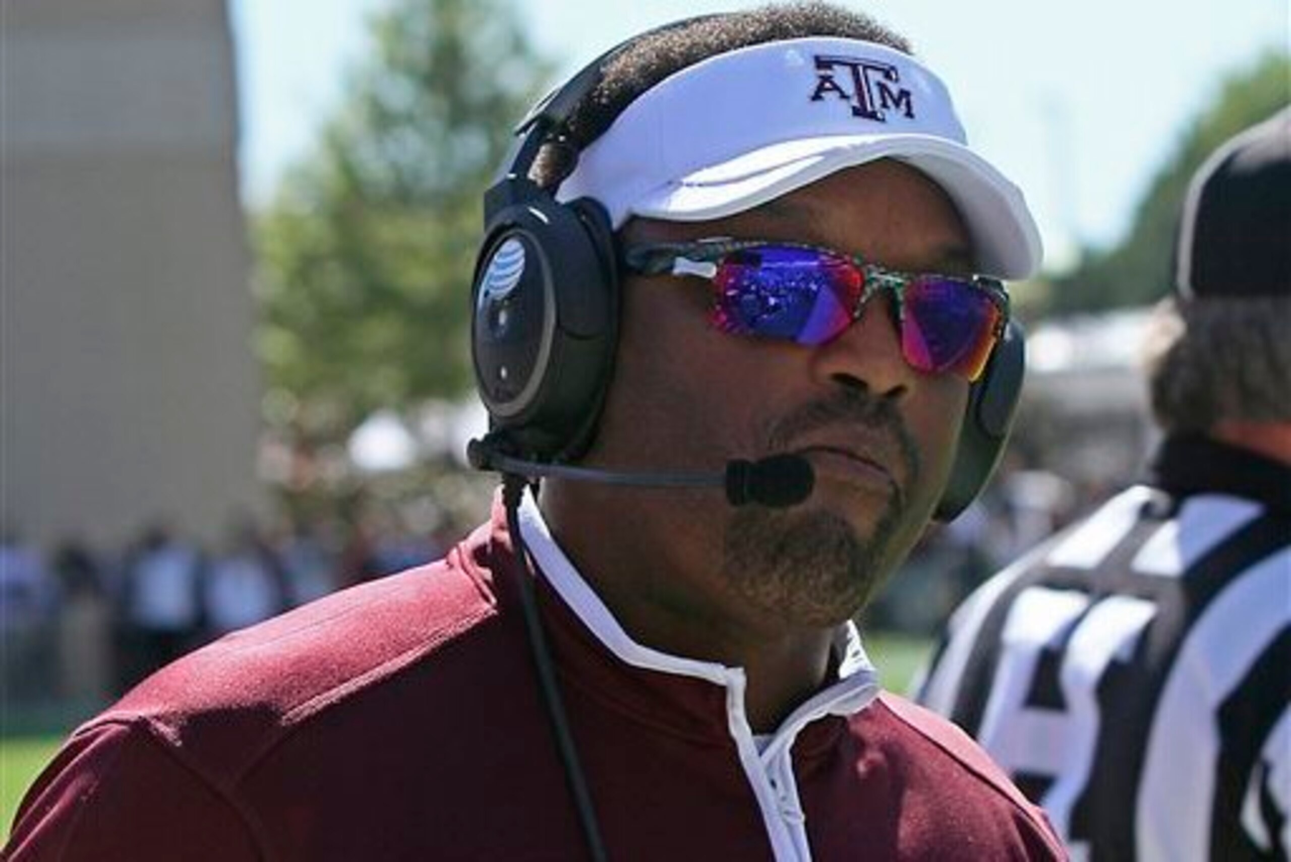 Texas A&M head coach Kevin Sumlin