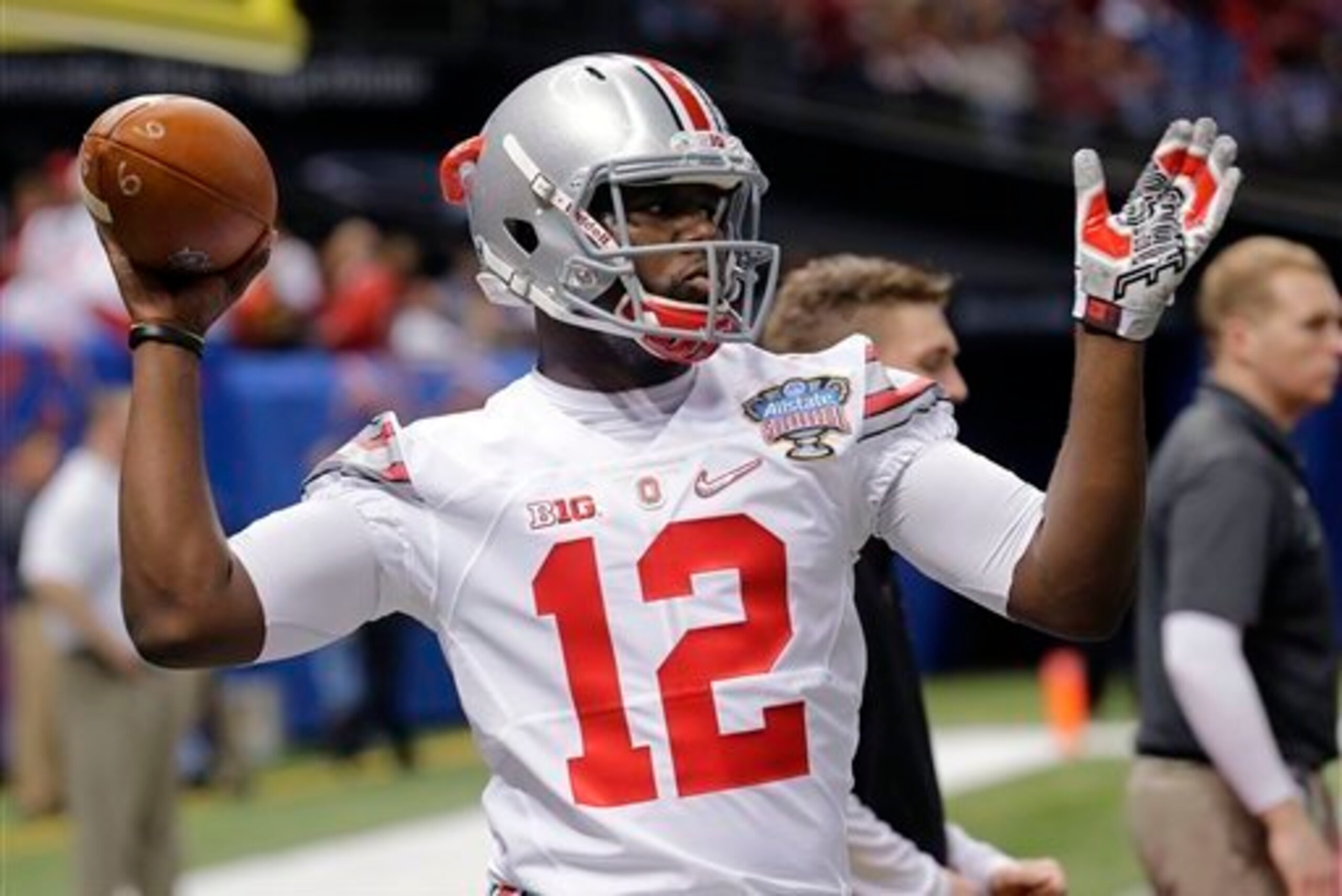 Ohio State quarterback Cardale Jones