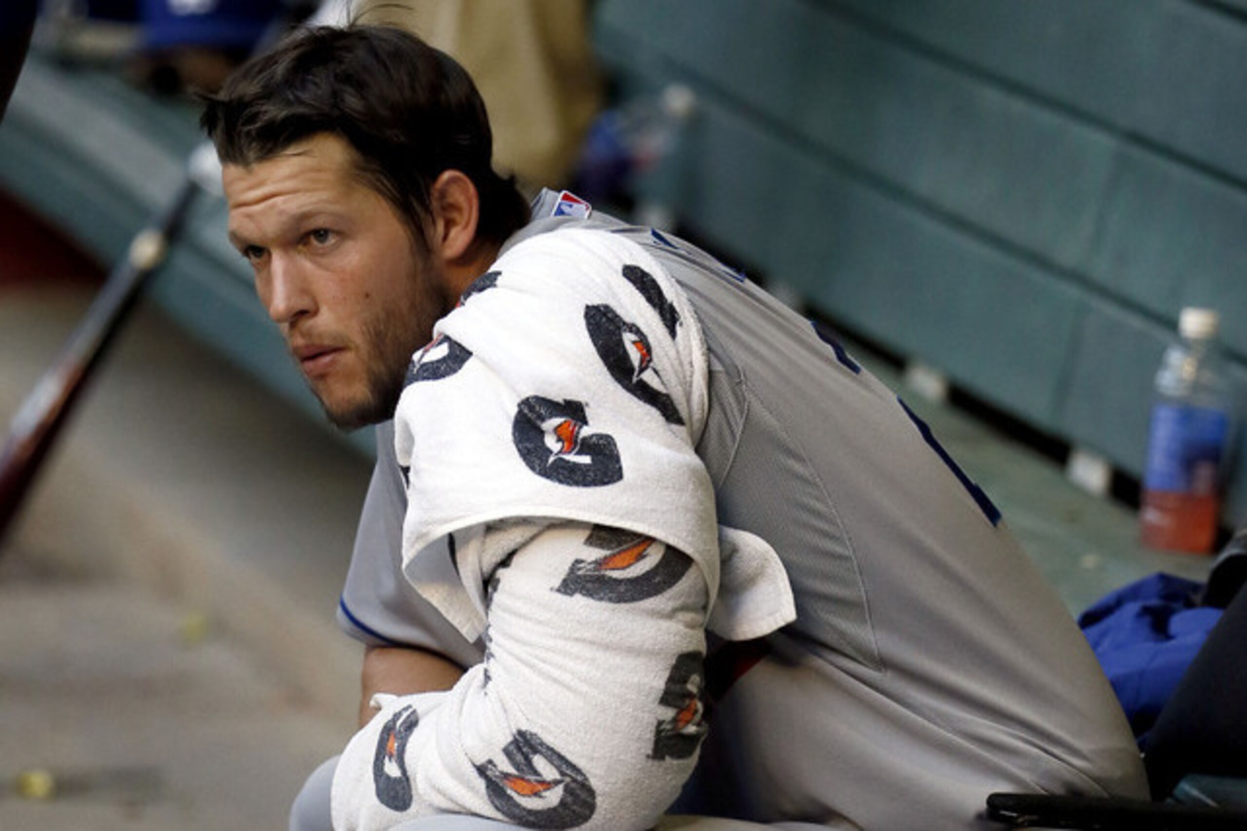 Clayton Kershaw's 5.84 ERA through two starts is higher than it was at any point last season, when he took home MVP honors.