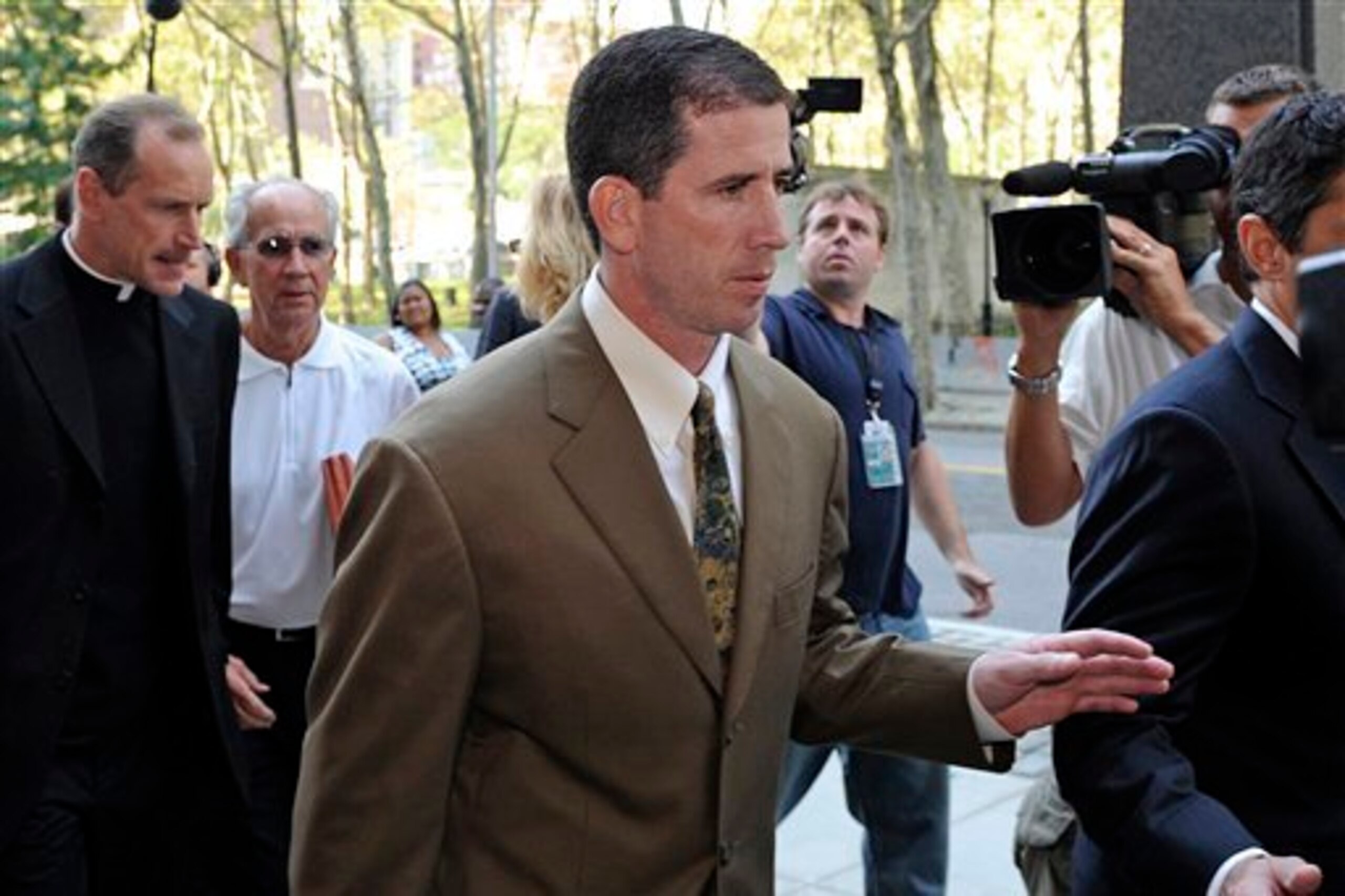 Disgraced ex-NBA referee Tim Donaghy during his 2008 trial.