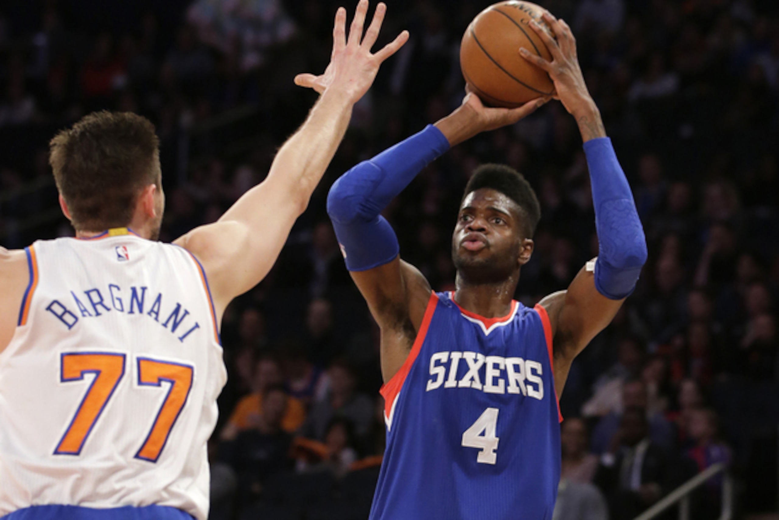 Noel's retooled jump shot has helped him hit 46.2 percent from the field, which ranks second among rookies this season.
