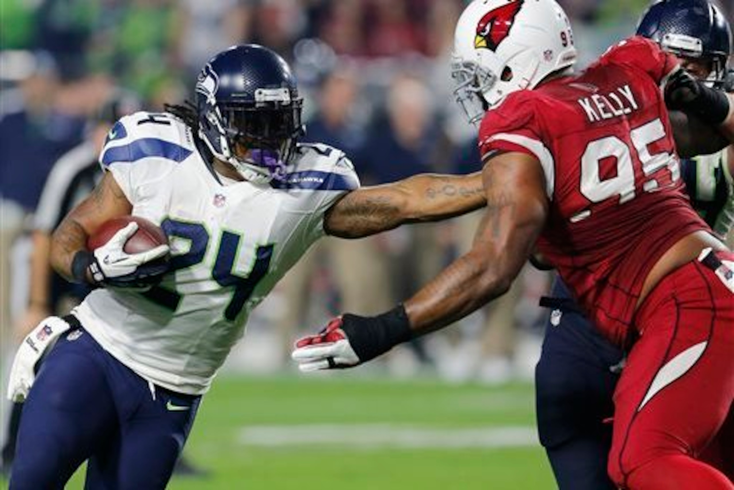 Saban compared Washington to Lynch during a conversation.
