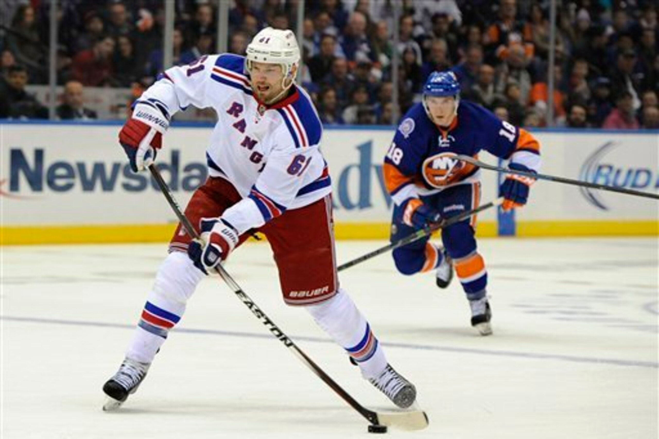 Rick Nash will be hoping to lead the Rangers to their first Stanley Cup win since the 1993-94 season.