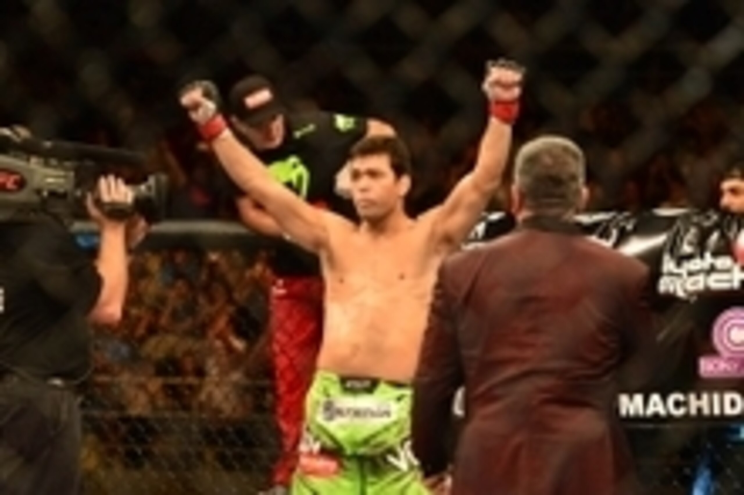 Dec 20, 2014; Barueri, SP, Brazil; Lyoto Machida (red gloves) before his fight against C.B. Dollaway (blue gloves) during UFC Fight Night at Jose Correa Arena. Mandatory Credit: Jason Silva-USA TODAY Sports Dec 20, 2014; Barueri, SP, Brazil; Lyoto Machida (red gloves) before his fight against C.B. Dollaway (blue gloves) during UFC Fight Night at Jose Correa Arena. Mandatory Credit: Jason Silva-USA TODAY Sports