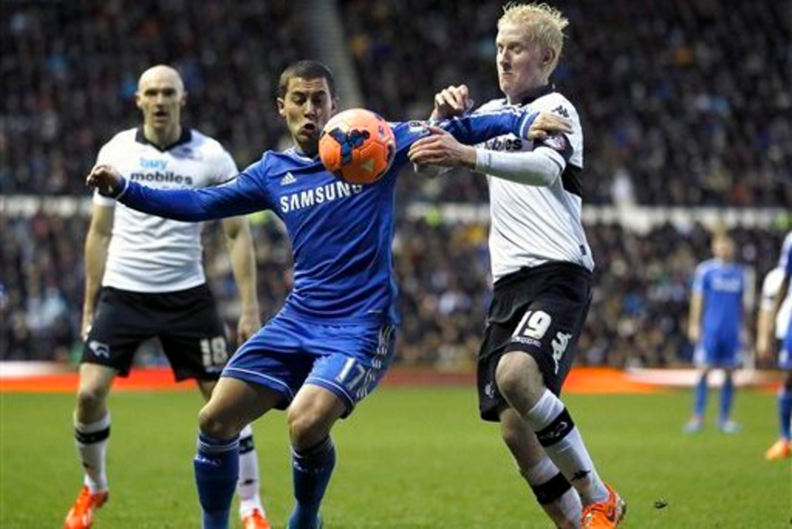 Will Hughes must be the creative force of the Derby midfield.